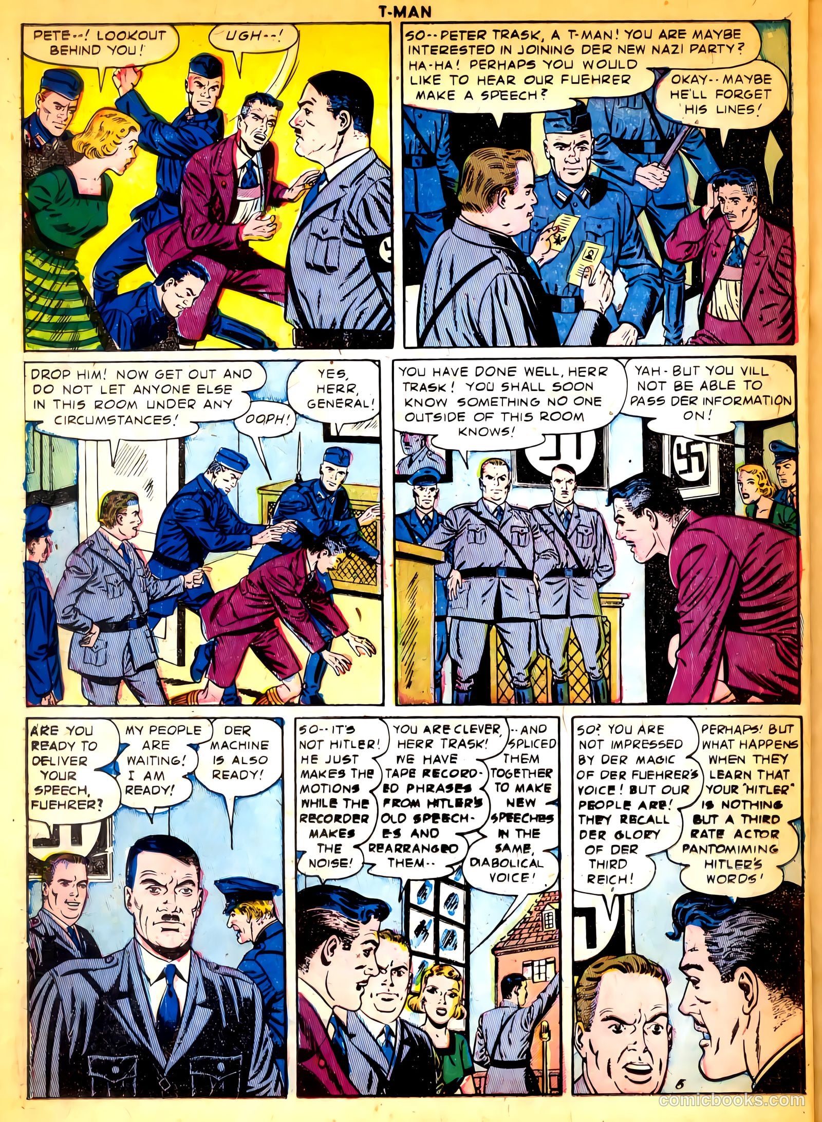 T-Man #14 (1954) — page 22 of 36