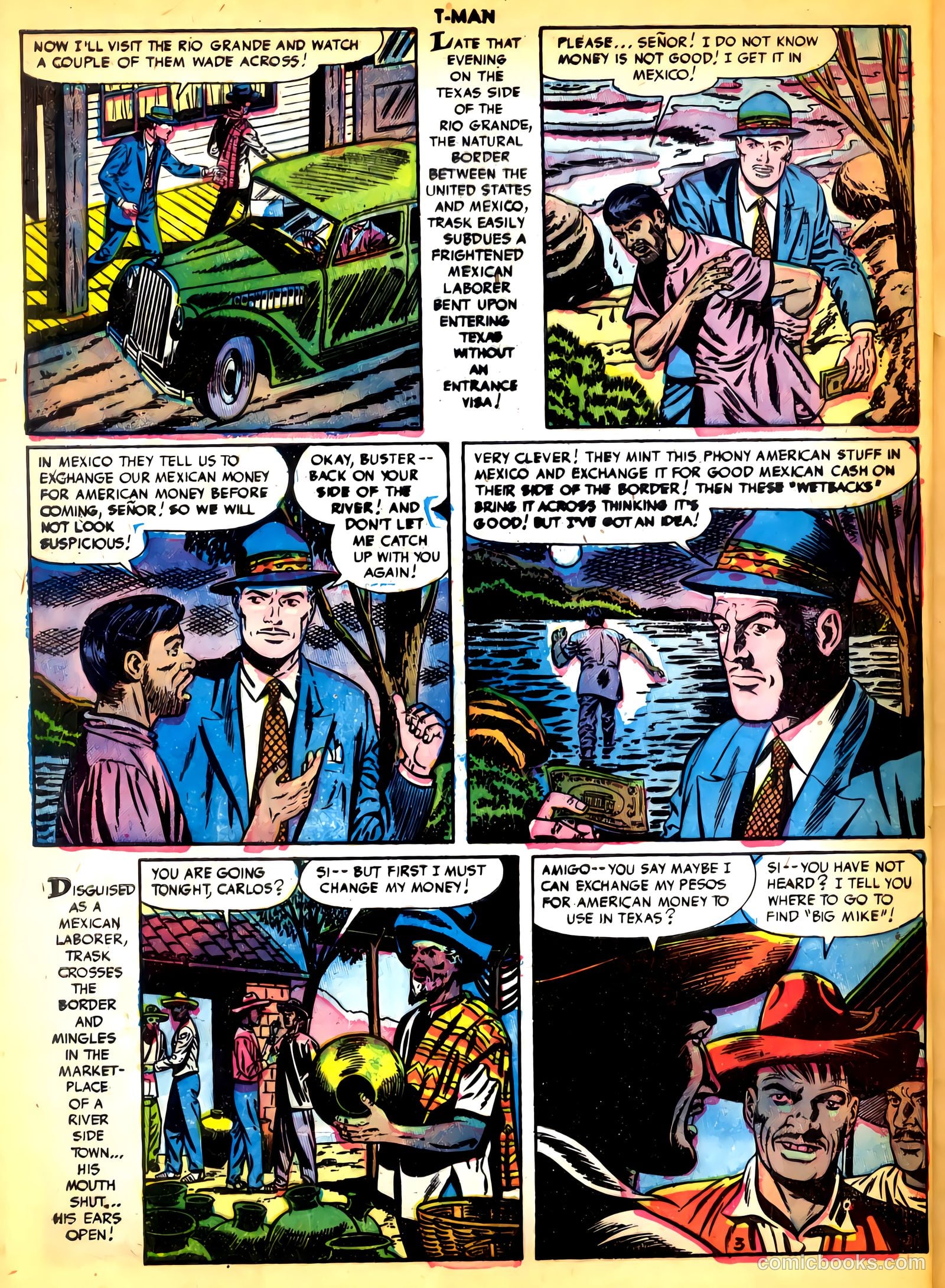 T-Man #14 (1954) — page 28 of 36