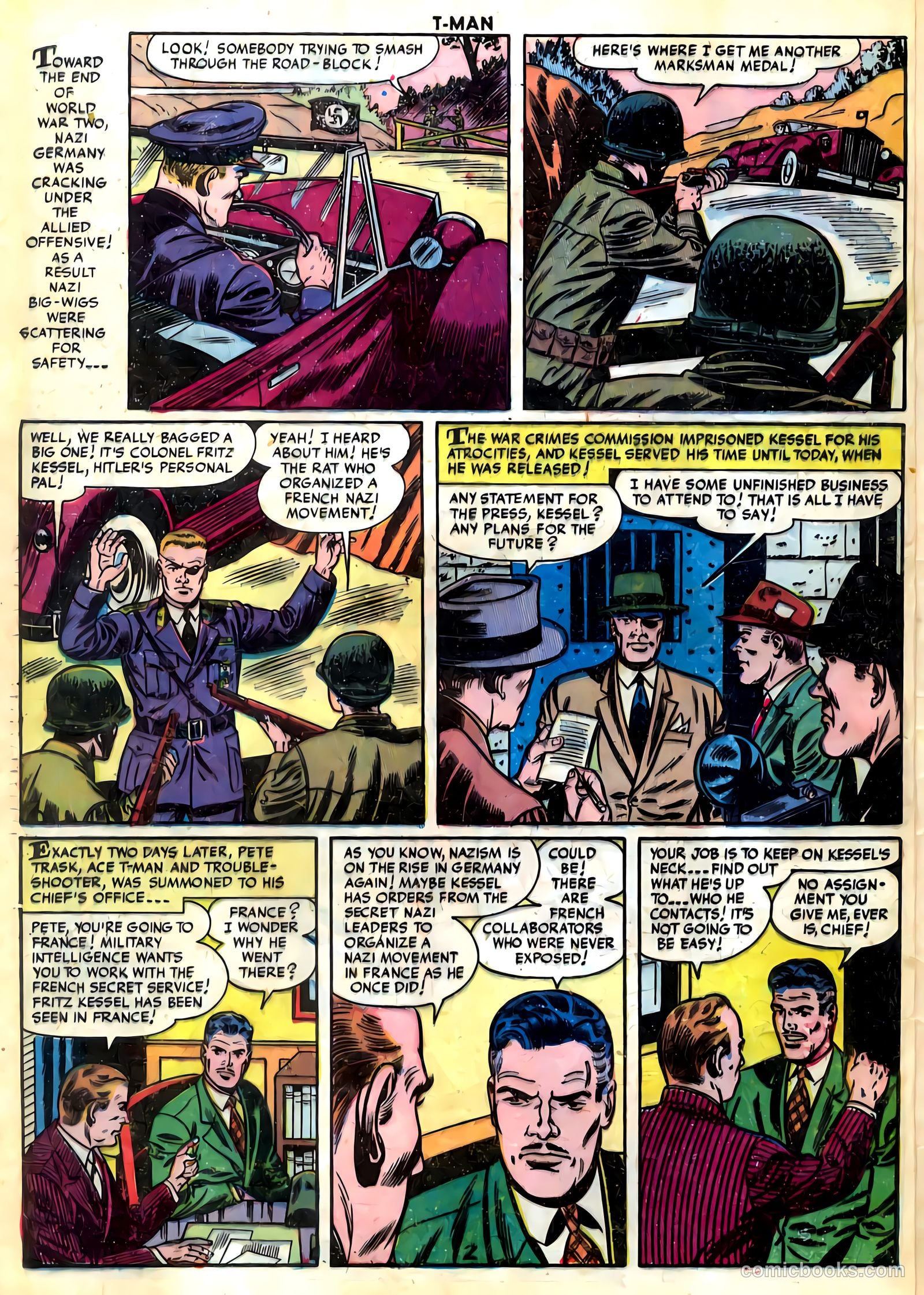 T-Man #15 (1954) — page 4 of 36
