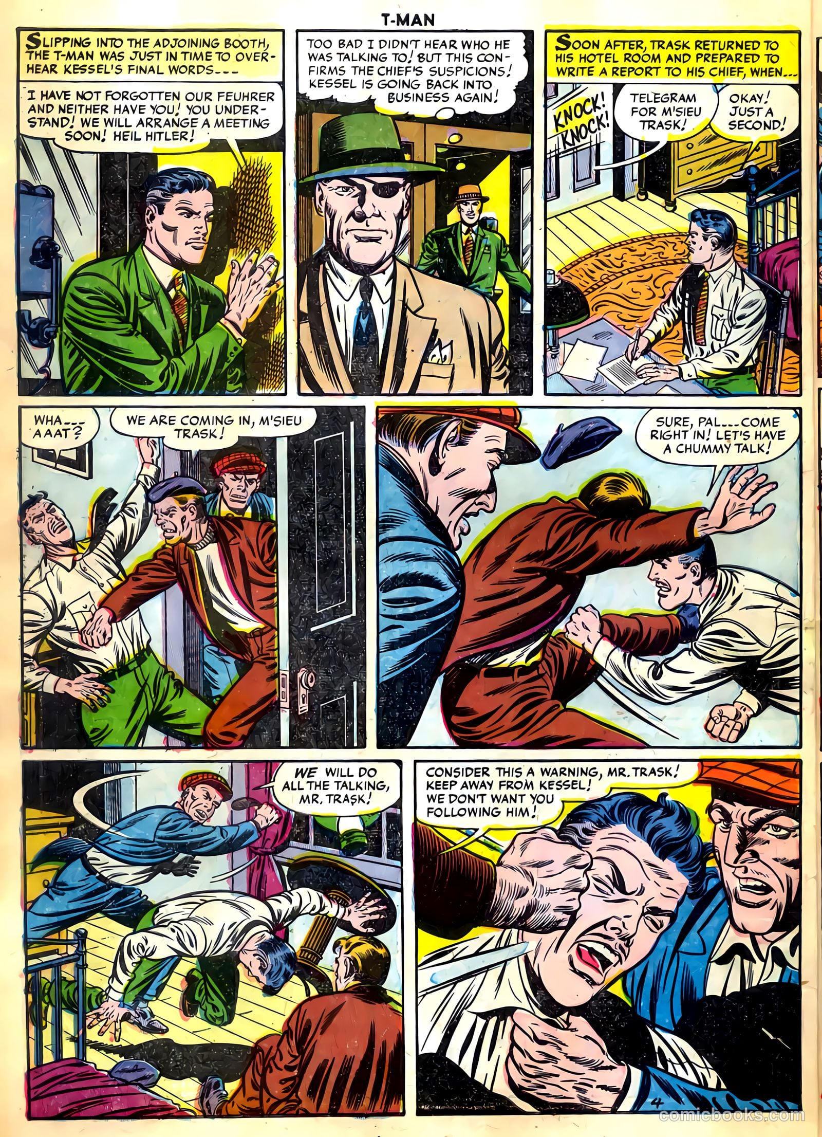 T-Man #15 (1954) — page 6 of 36