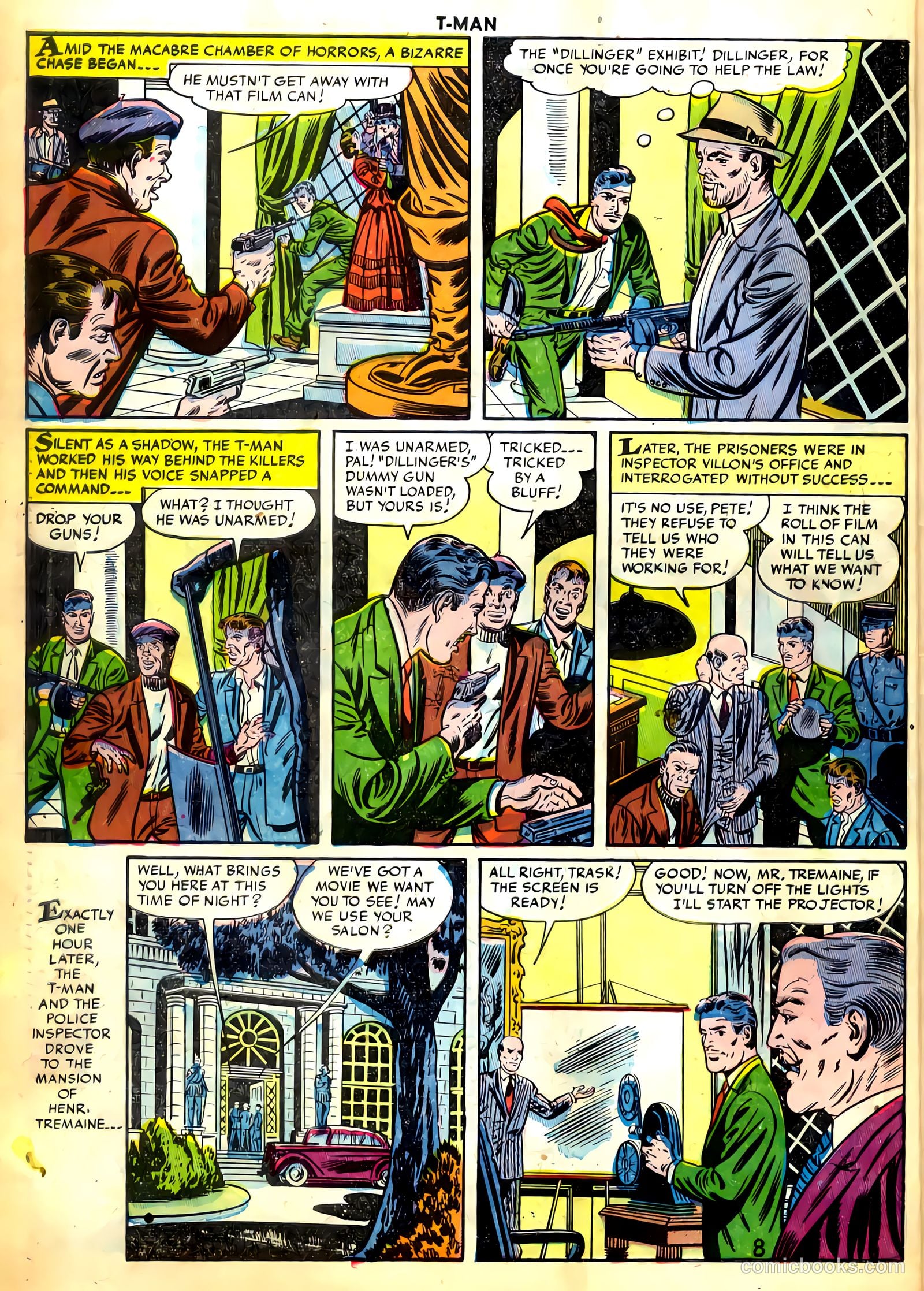 T-Man #15 (1954) — page 10 of 36