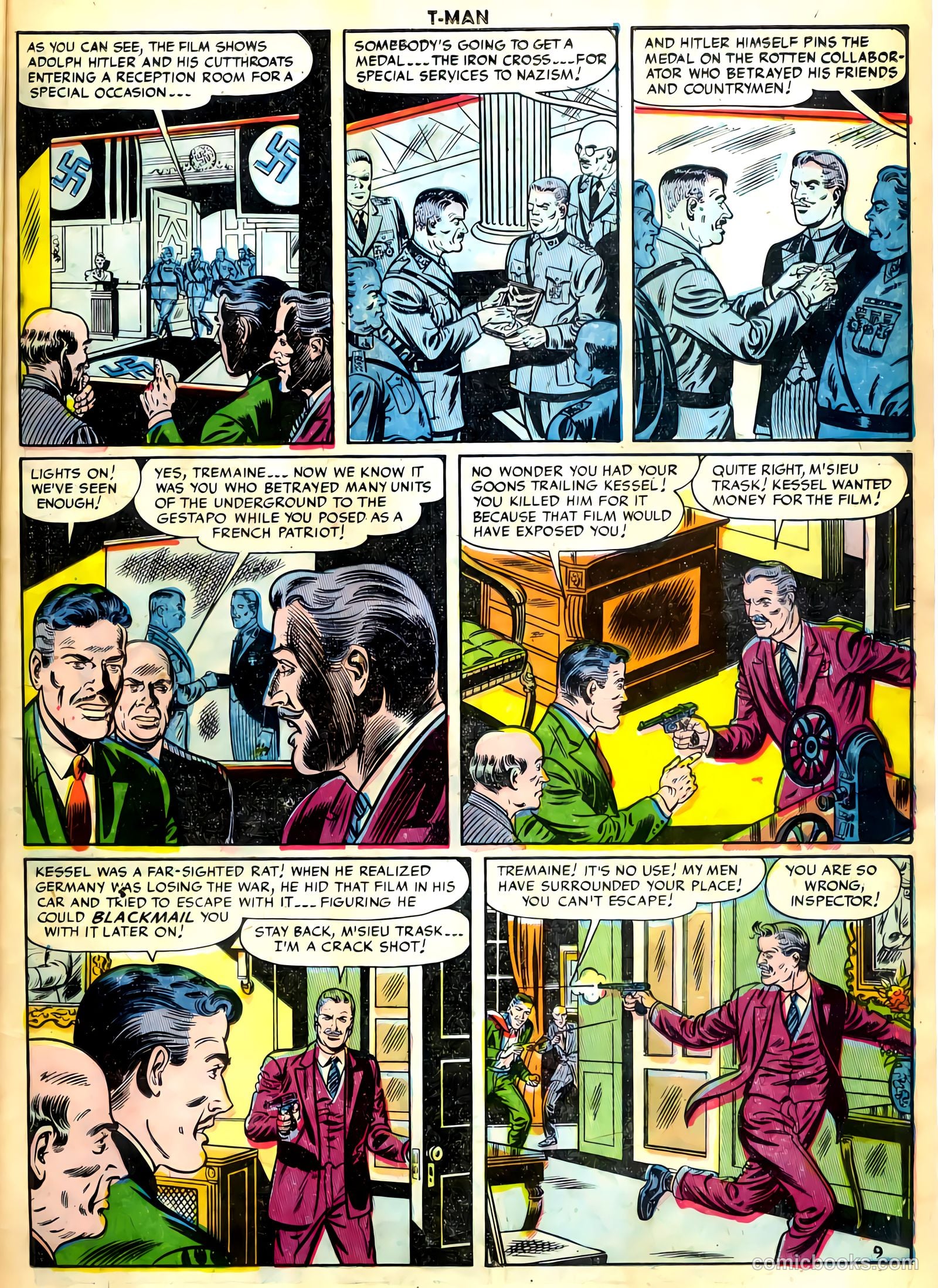 T-Man #15 (1954) — page 11 of 36