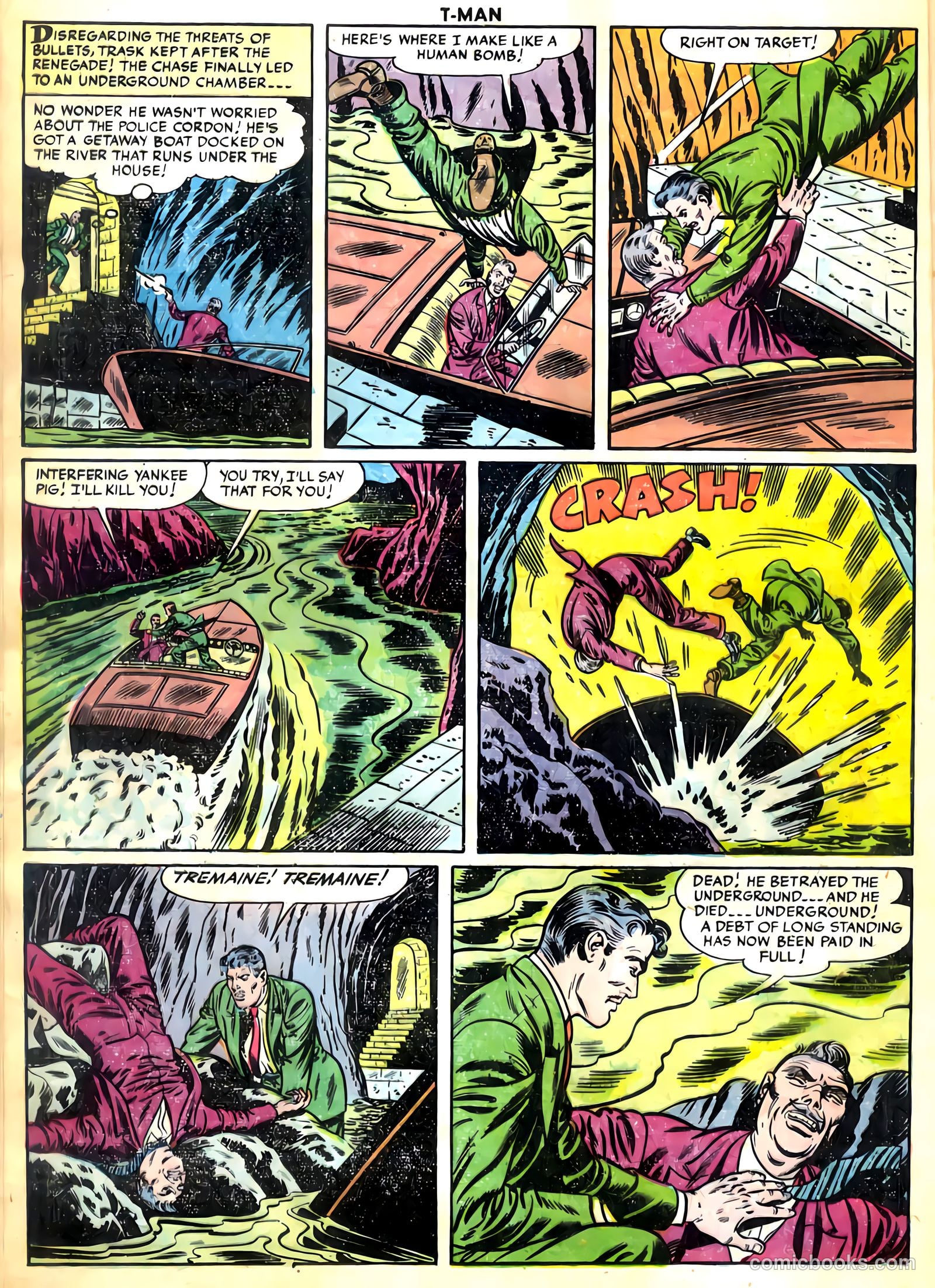 T-Man #15 (1954) — page 12 of 36
