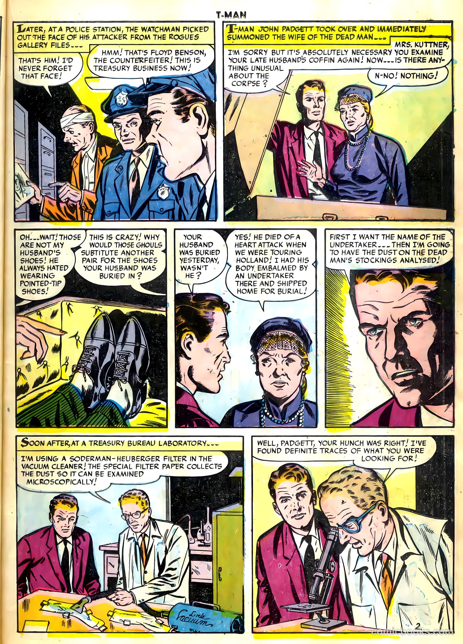 T-Man #15 (1954) — page 15 of 36