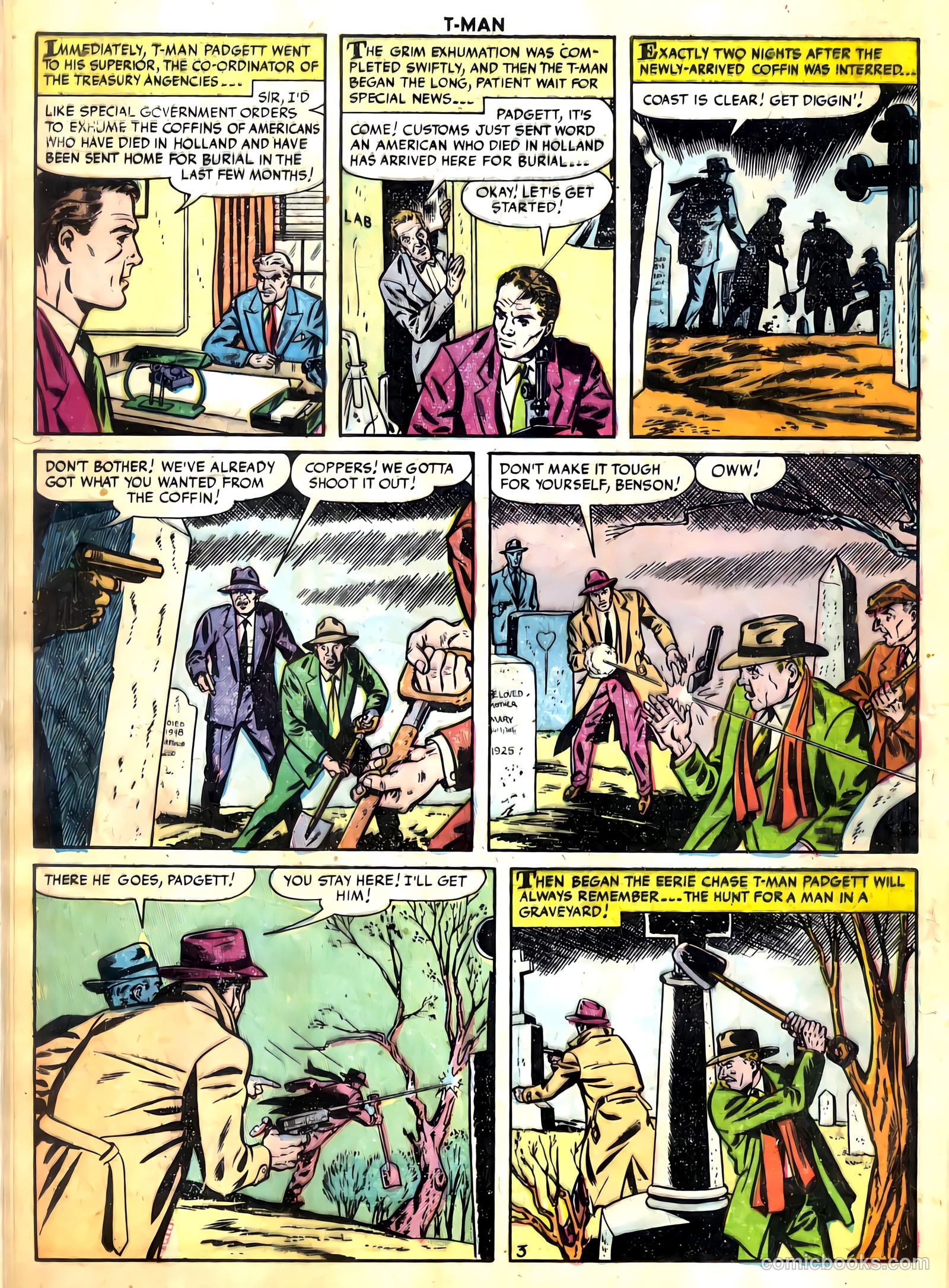 T-Man #15 (1954) — page 16 of 36