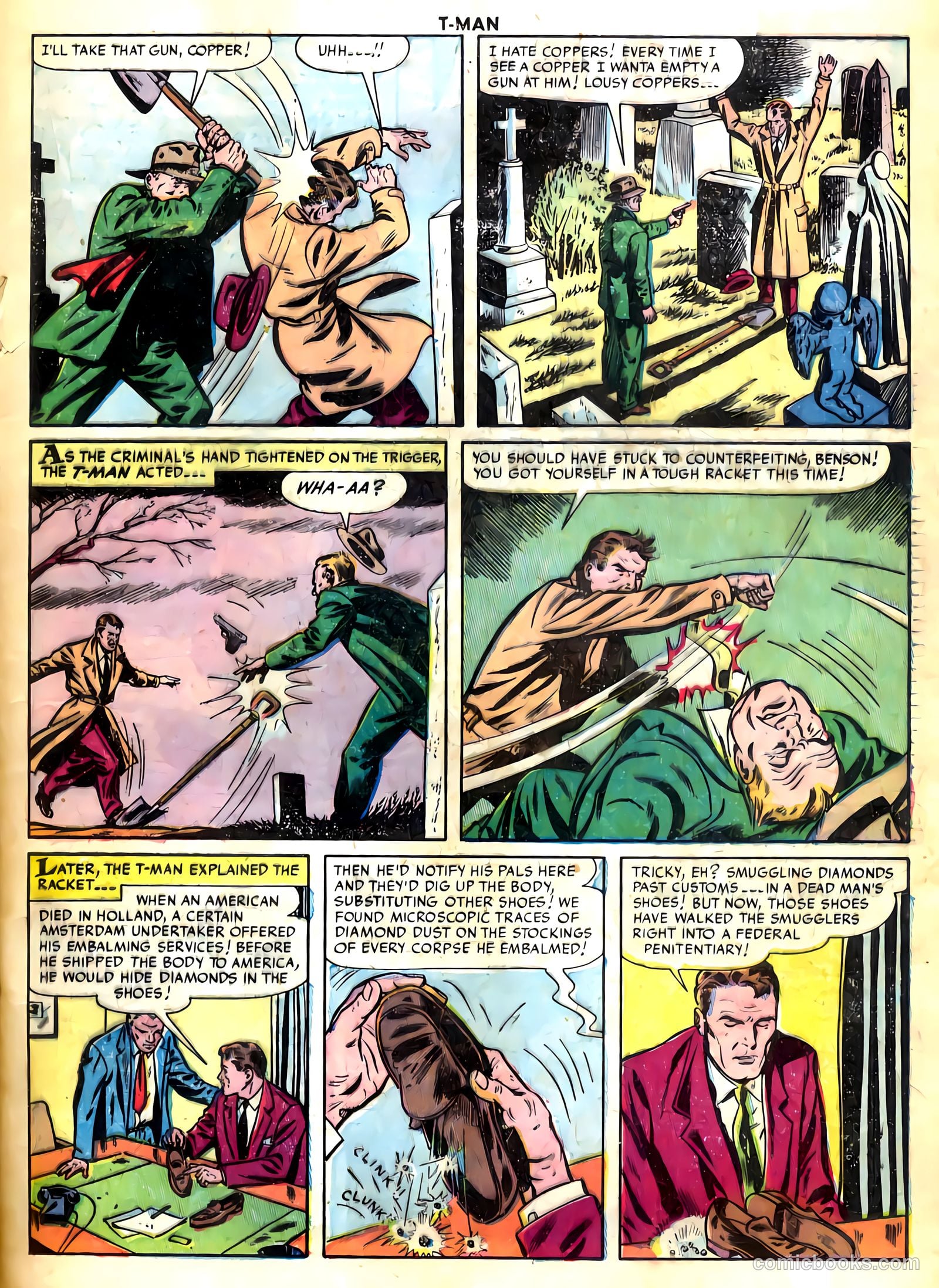 T-Man #15 (1954) — page 17 of 36