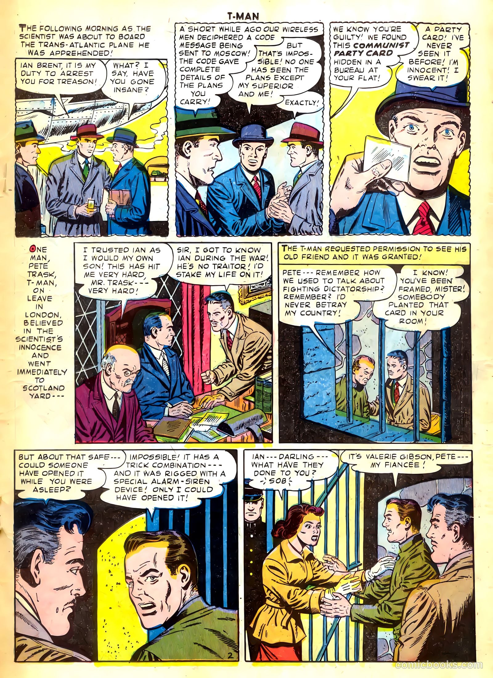 T-Man #15 (1954) — page 19 of 36
