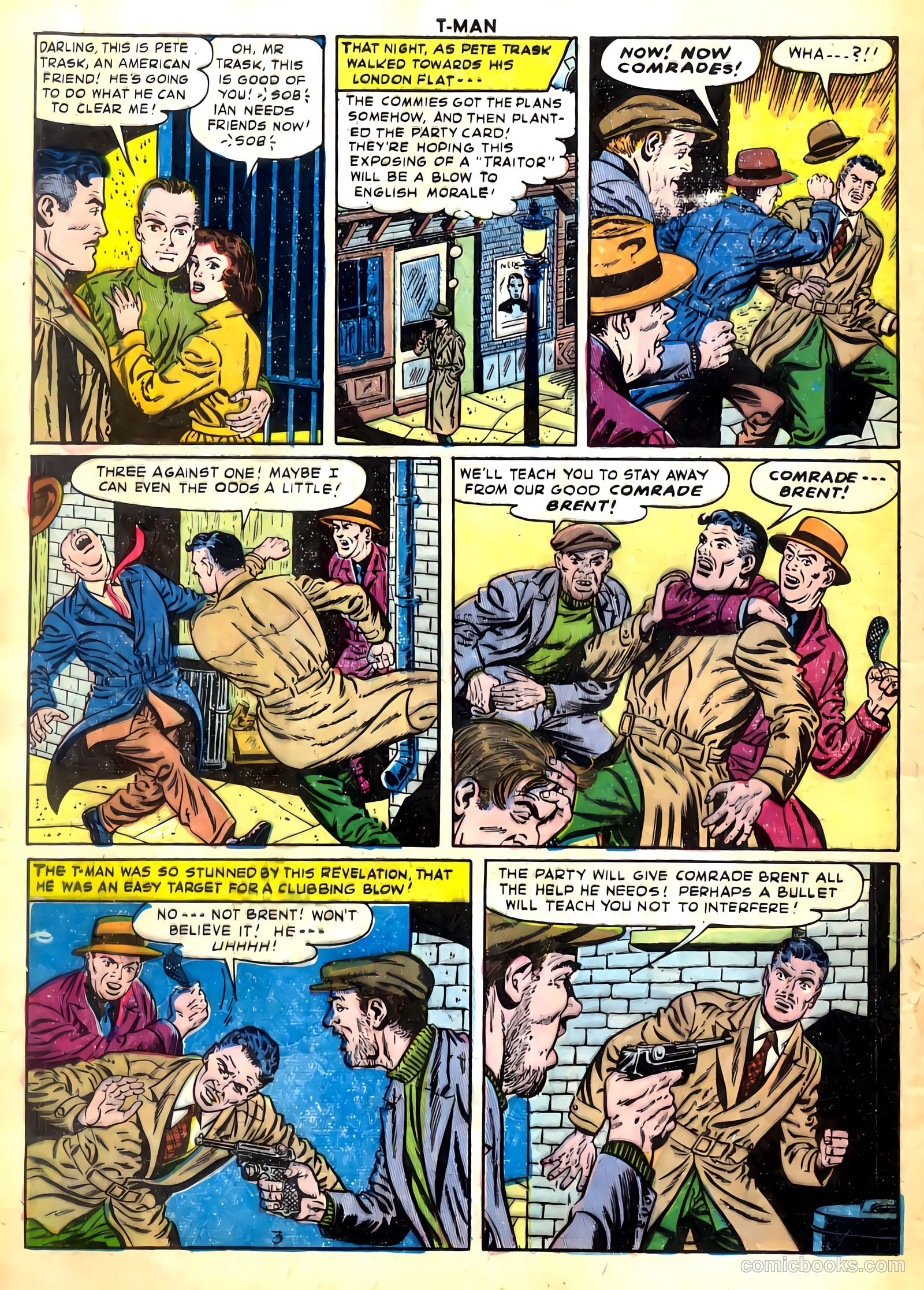 T-Man #15 (1954) — page 20 of 36