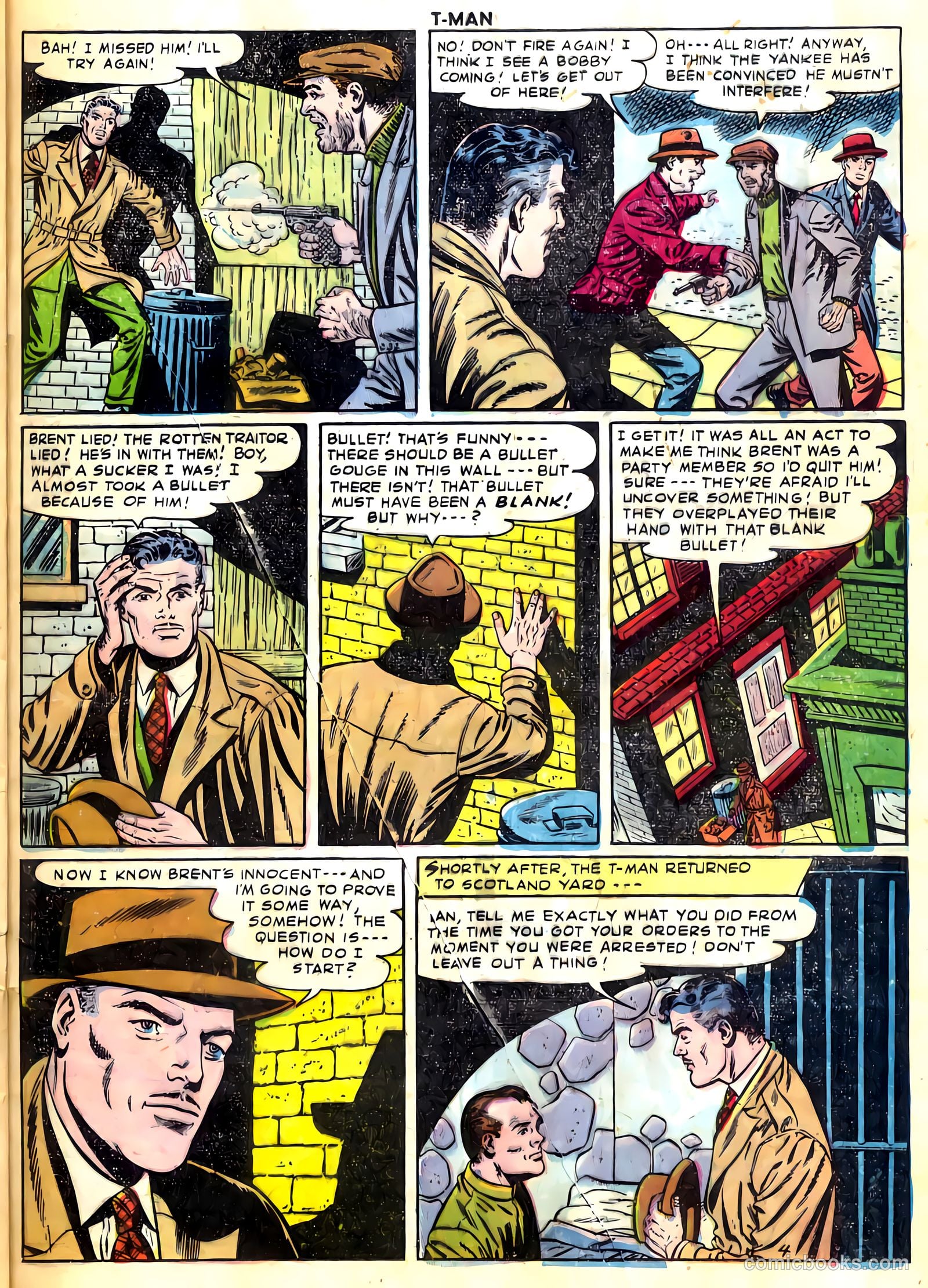 T-Man #15 (1954) — page 21 of 36