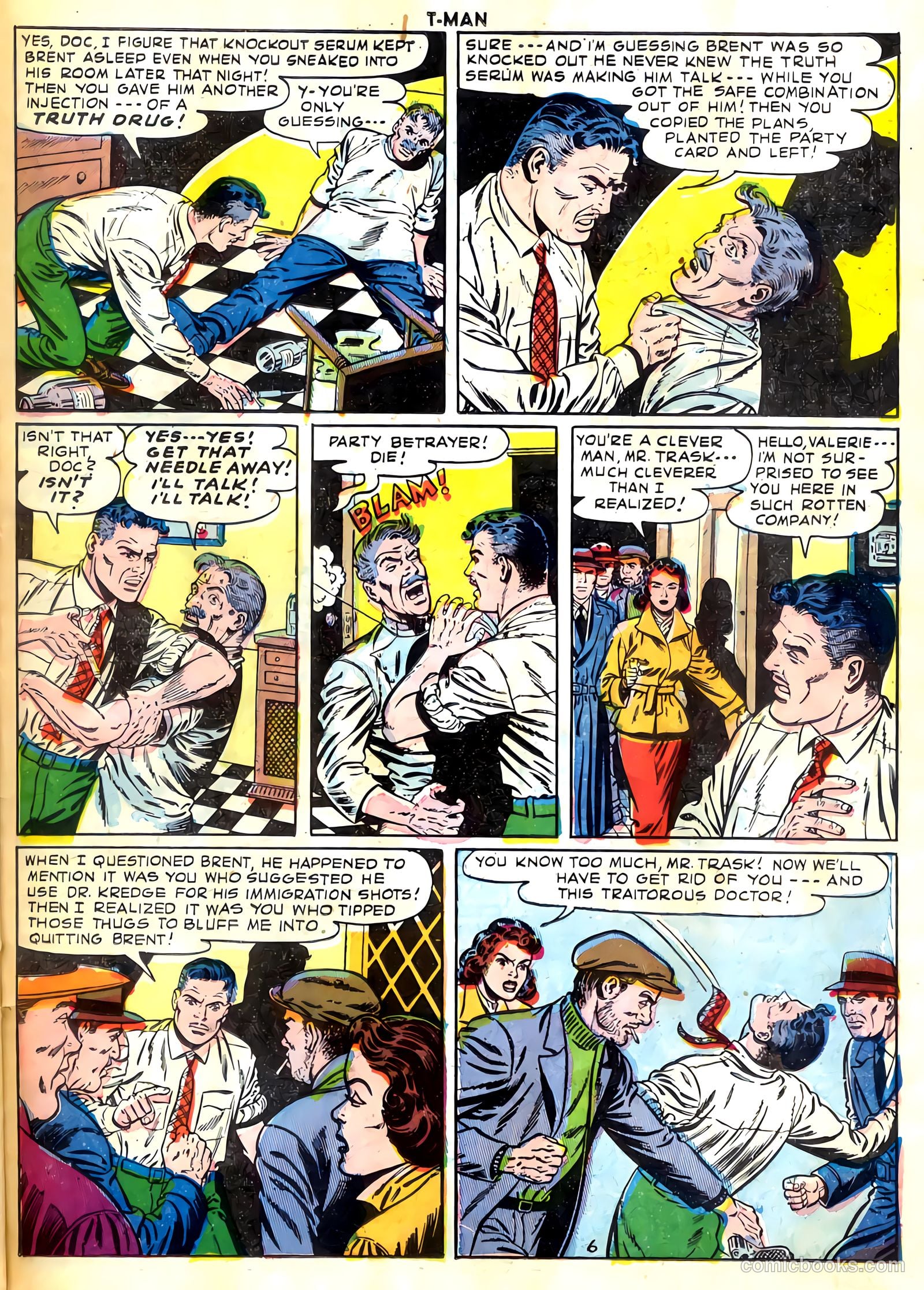 T-Man #15 (1954) — page 23 of 36