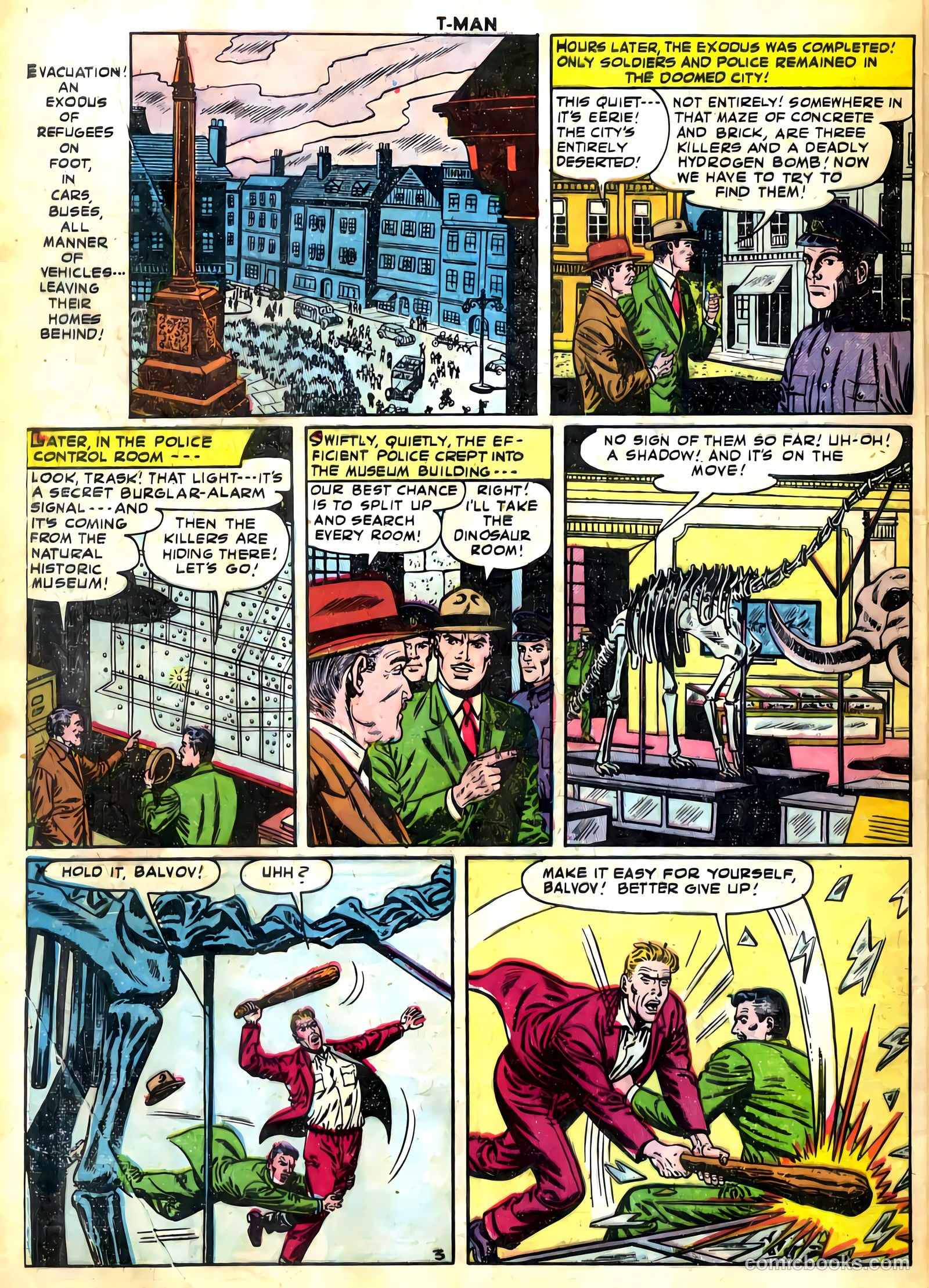 T-Man #15 (1954) — page 28 of 36