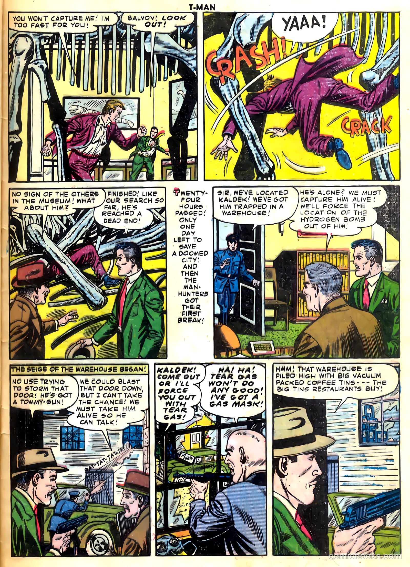 T-Man #15 (1954) — page 29 of 36