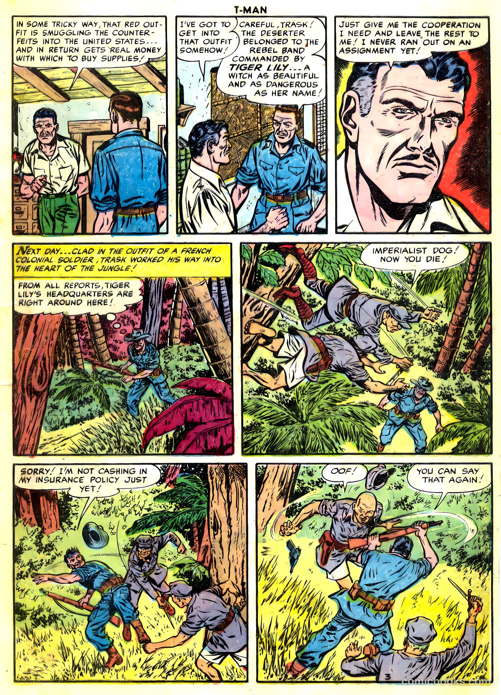 T-Man #16 (1954) — page 5 of 36