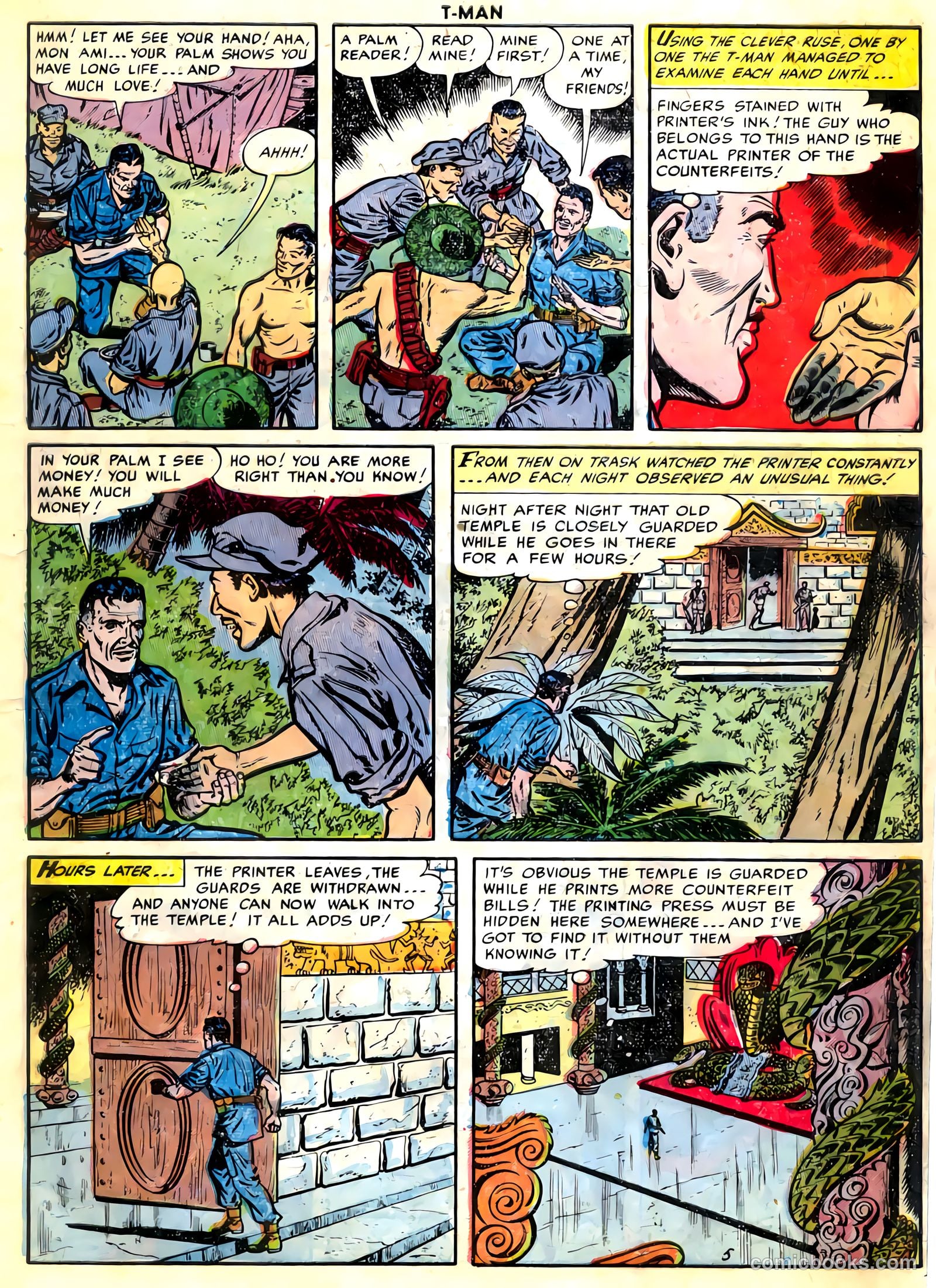 T-Man #16 (1954) — page 7 of 36