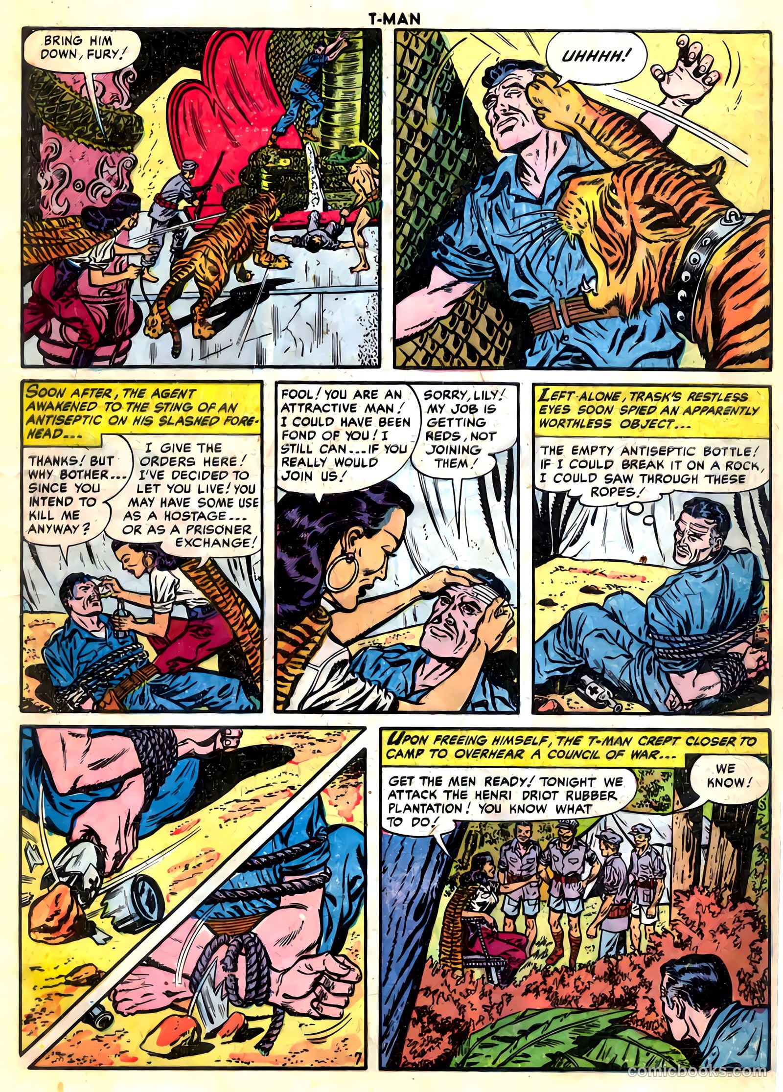 T-Man #16 (1954) — page 9 of 36