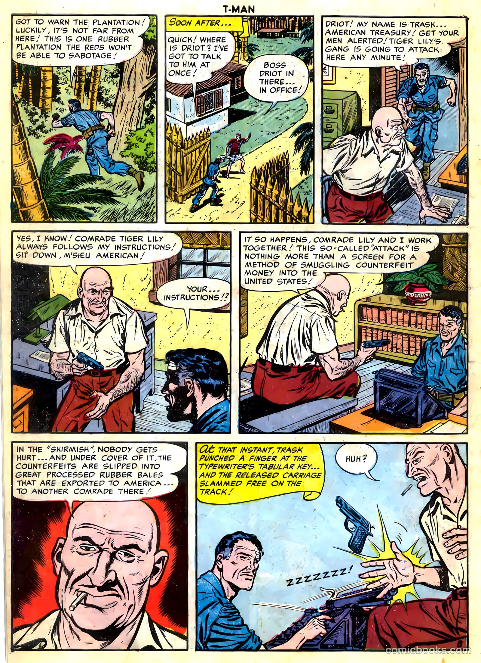 T-Man #16 (1954) — page 10 of 36