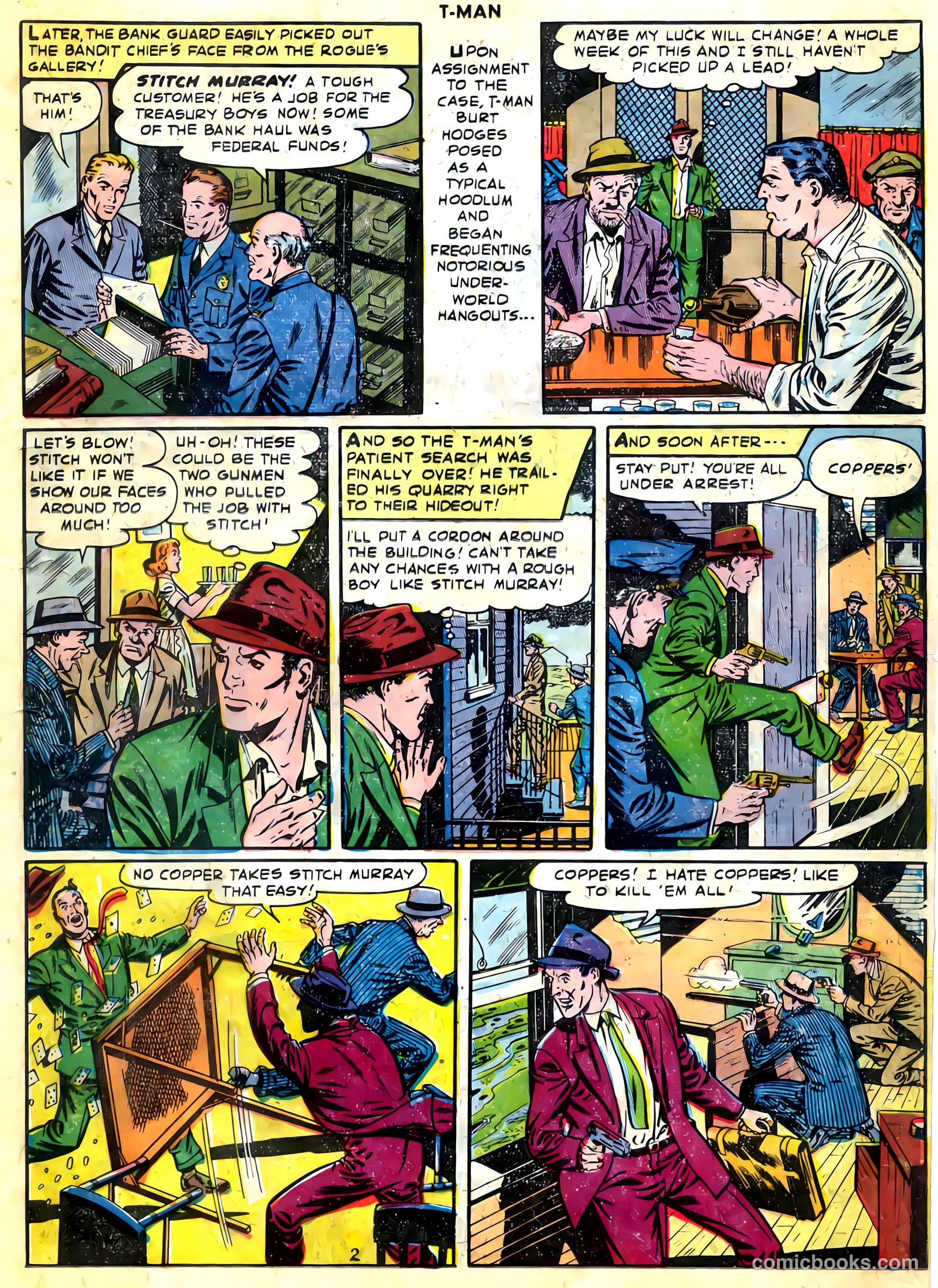 T-Man #16 (1954) — page 15 of 36