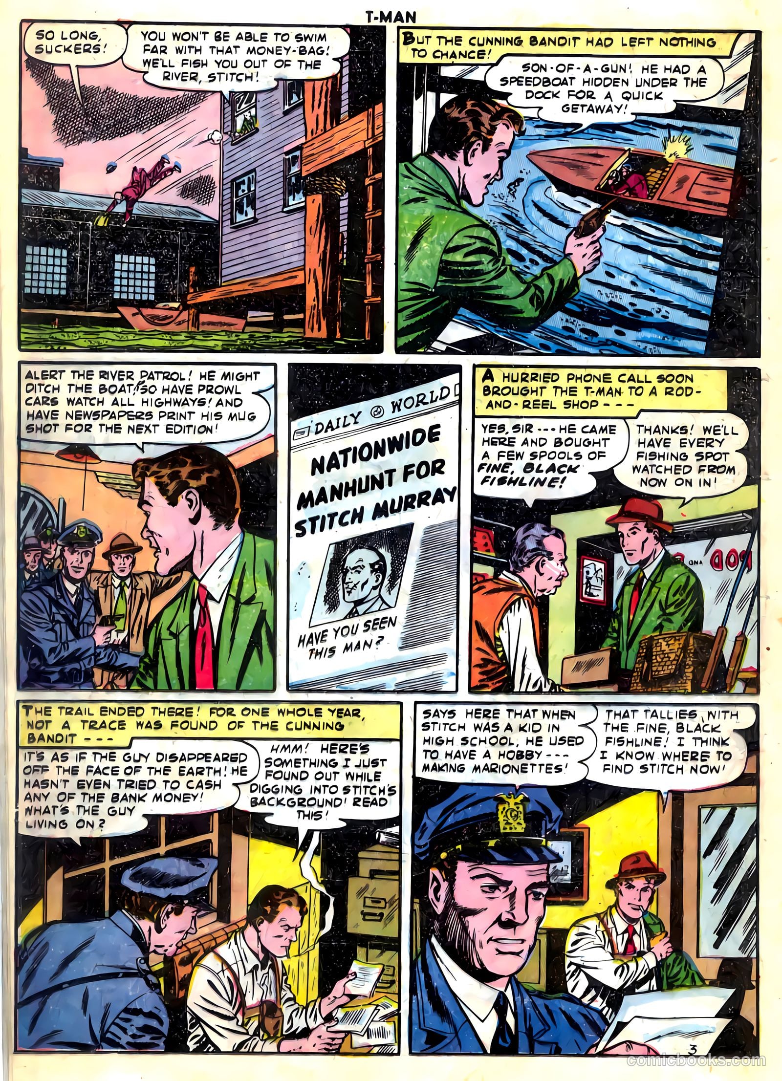 T-Man #16 (1954) — page 16 of 36