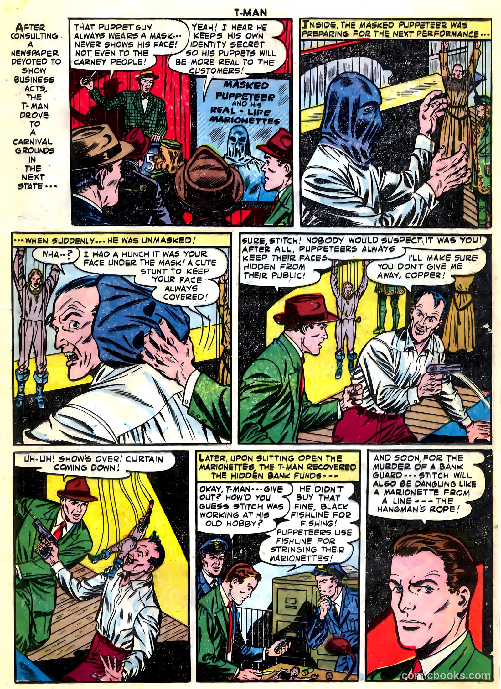 T-Man #16 (1954) — page 17 of 36