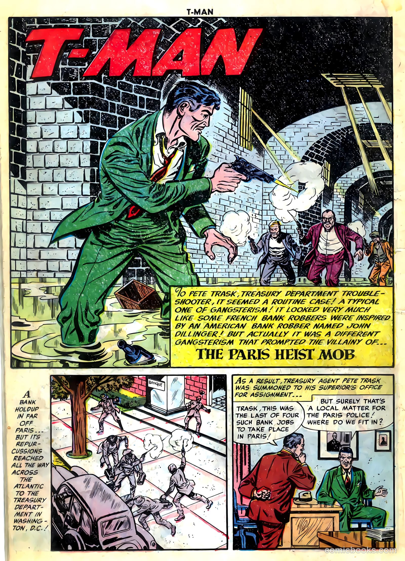 T-Man #16 (1954) — page 18 of 36