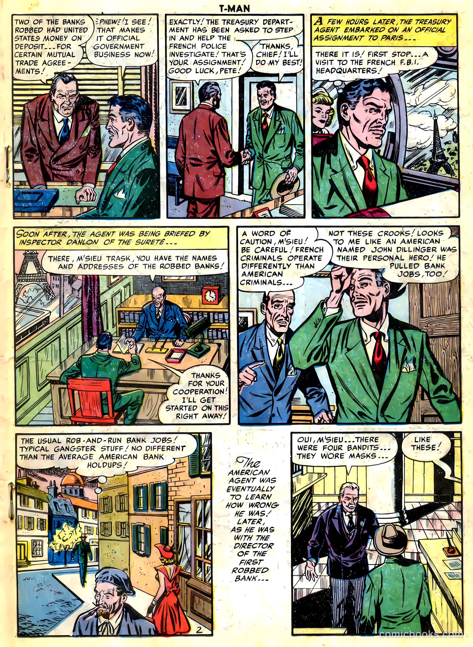 T-Man #16 (1954) — page 19 of 36