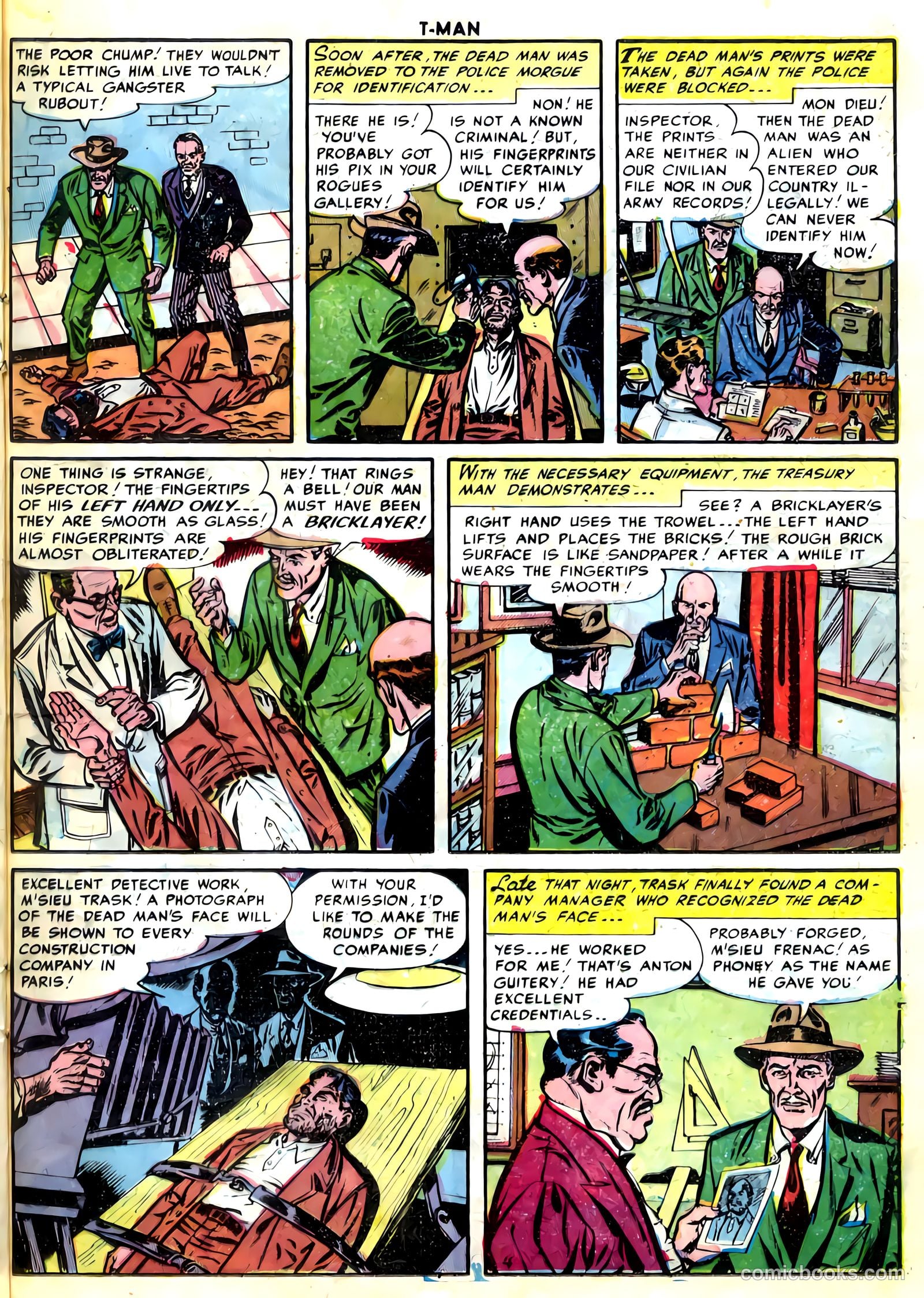 T-Man #16 (1954) — page 21 of 36