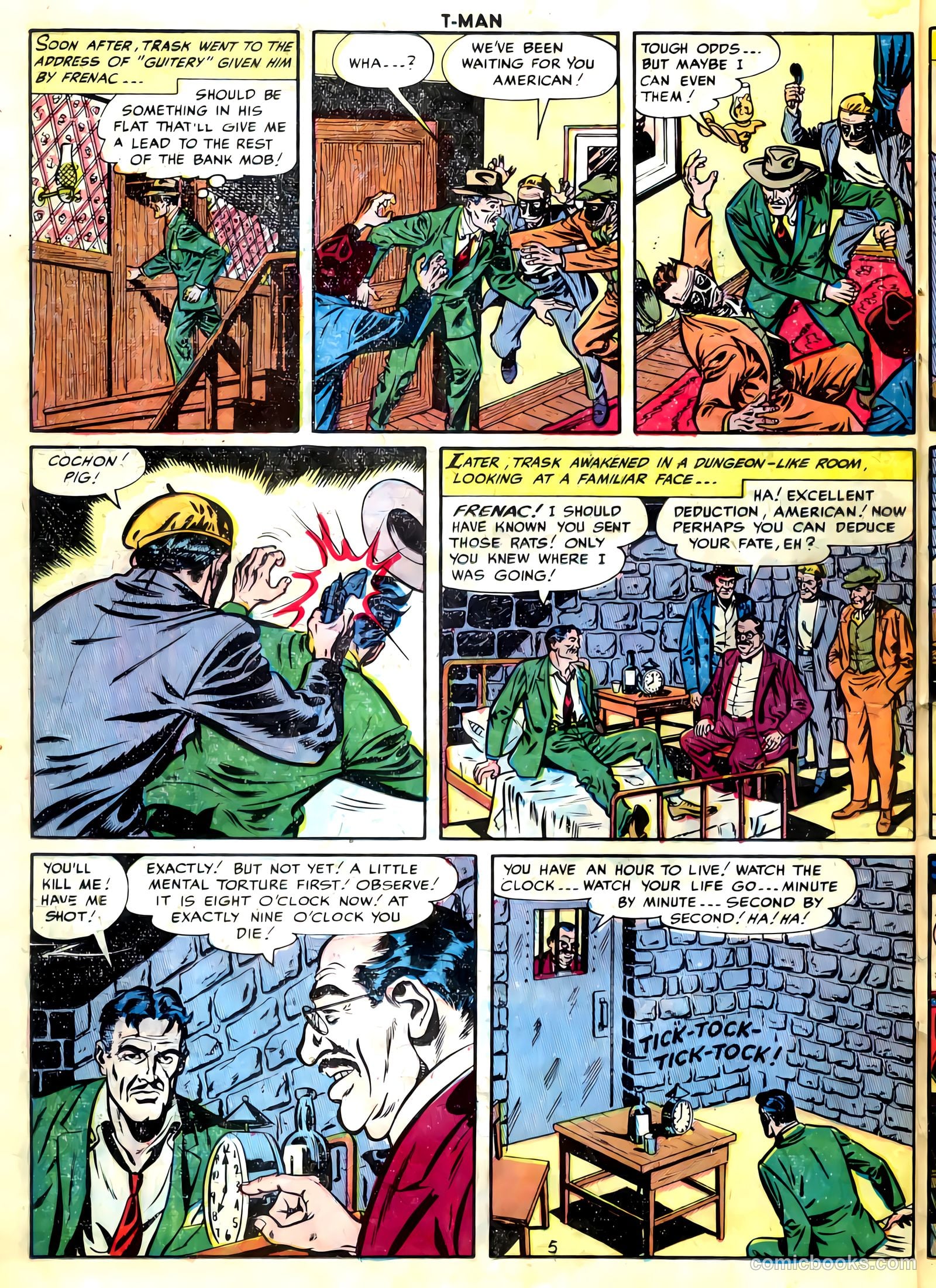 T-Man #16 (1954) — page 22 of 36