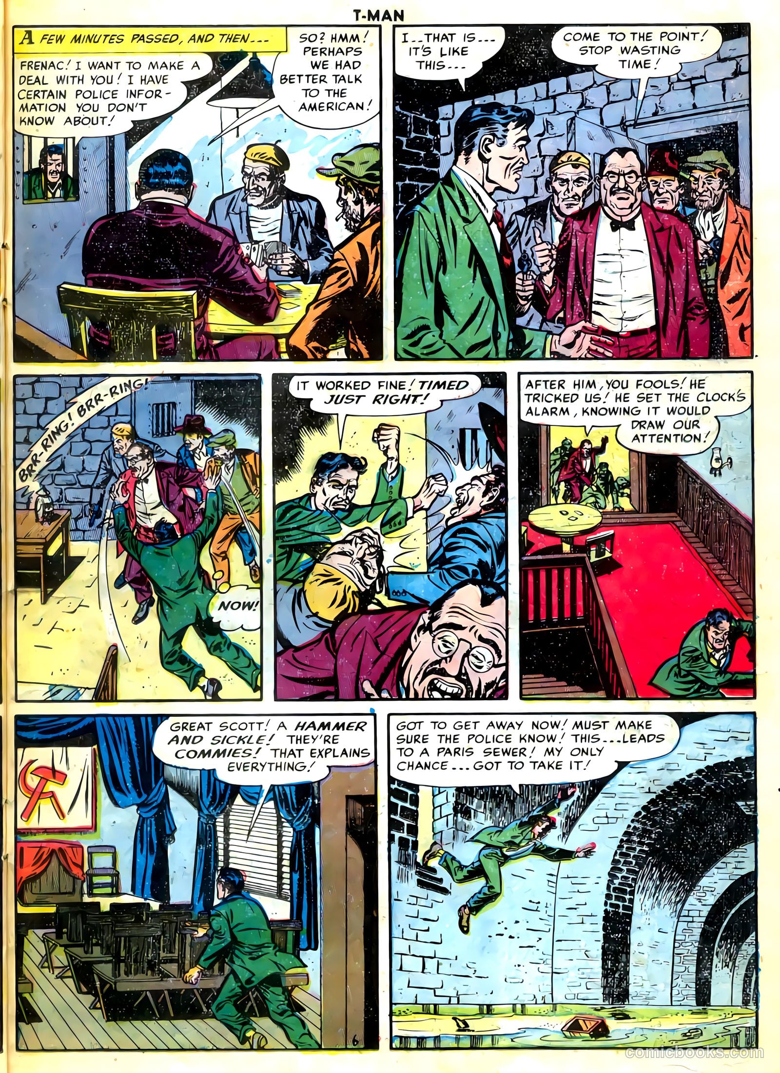 T-Man #16 (1954) — page 23 of 36