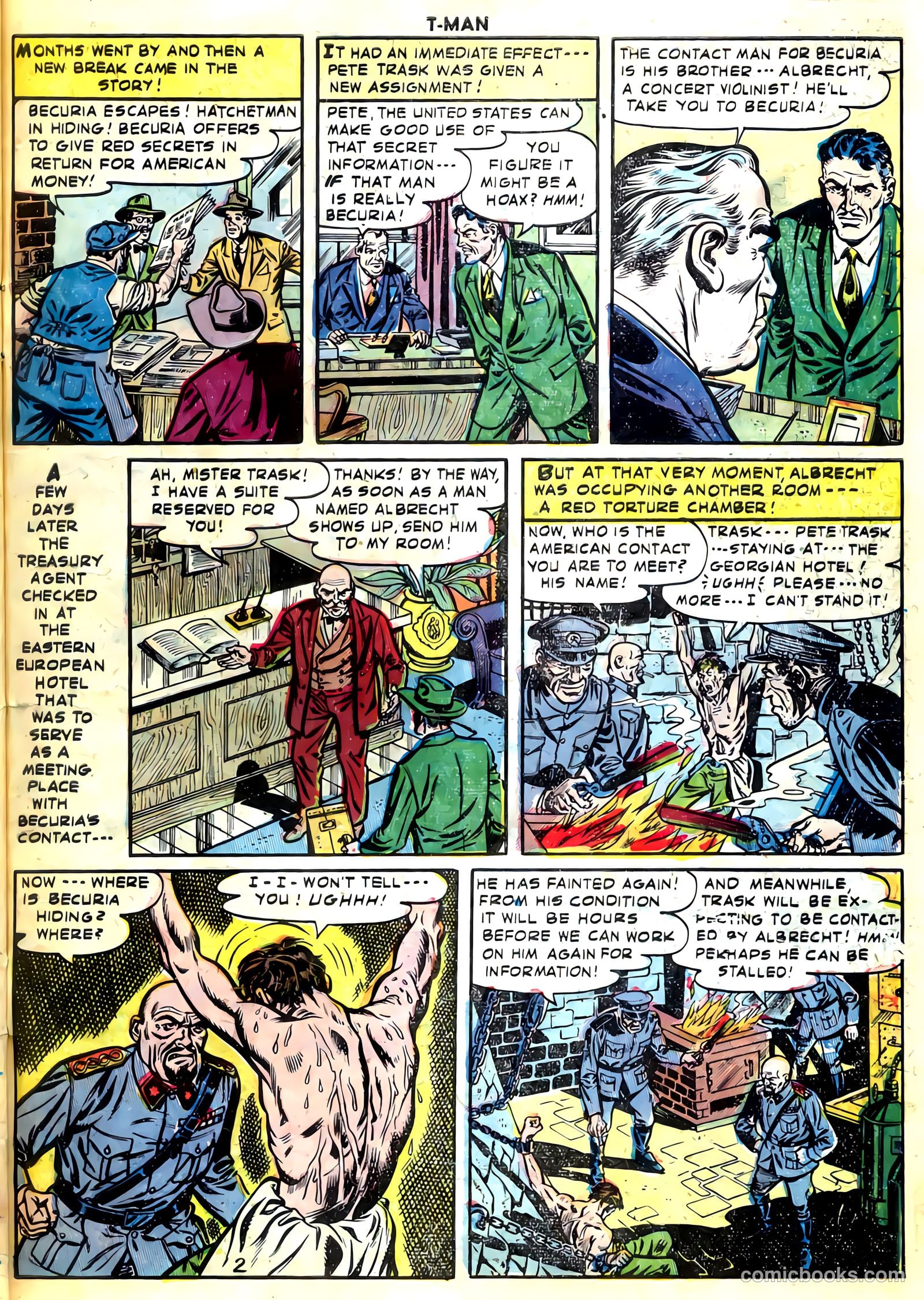 T-Man #16 (1954) — page 27 of 36