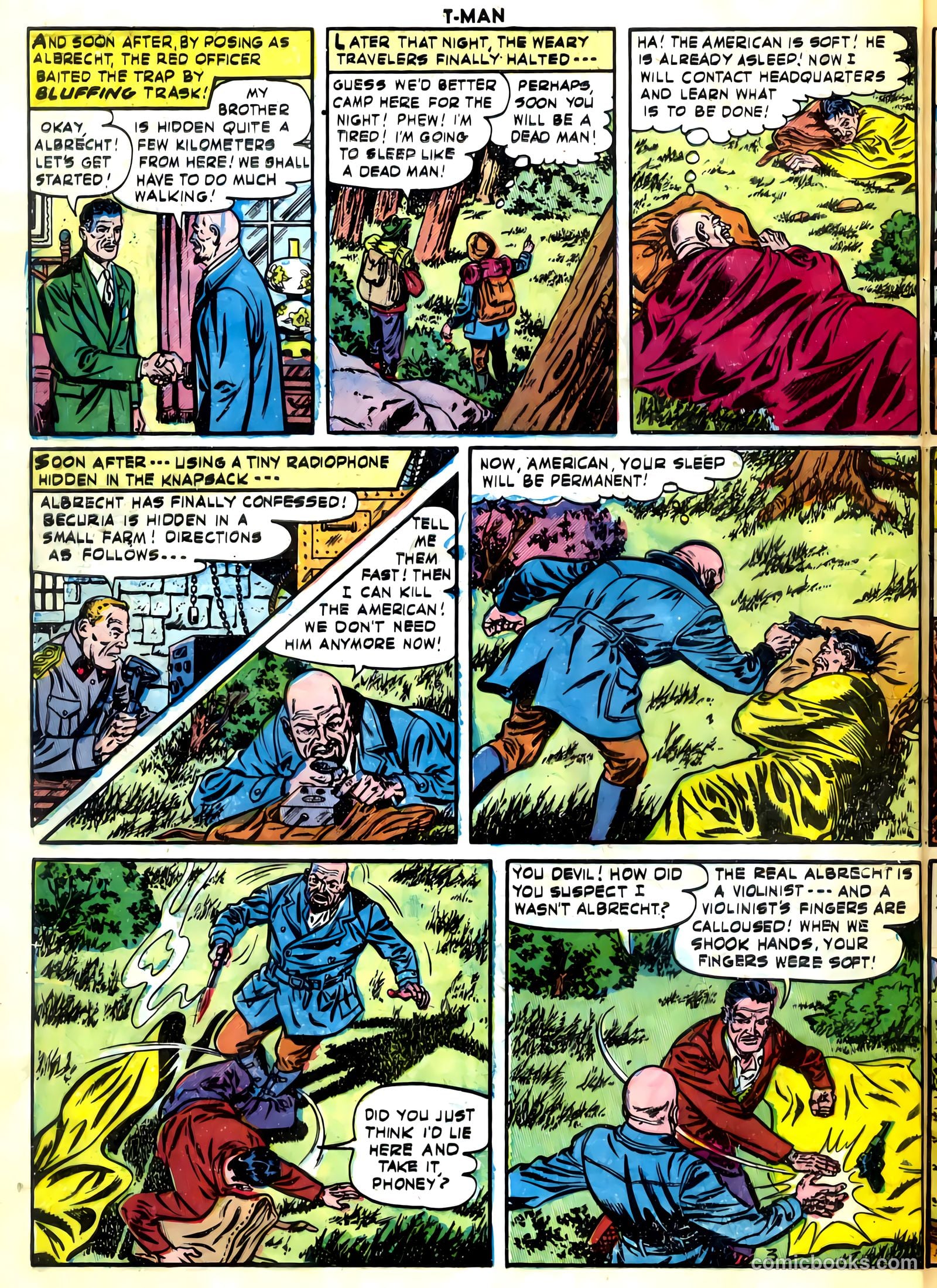 T-Man #16 (1954) — page 28 of 36