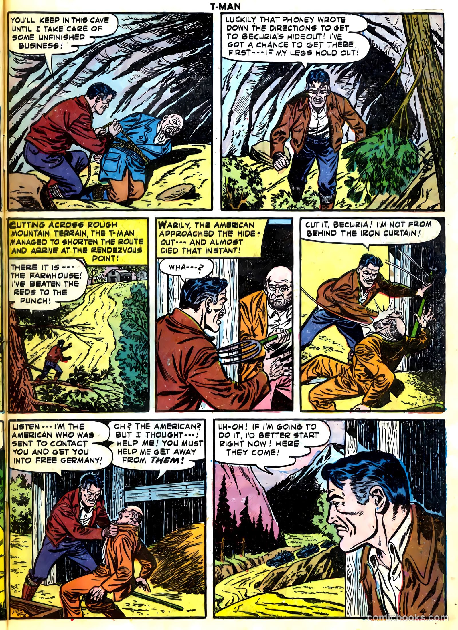 T-Man #16 (1954) — page 29 of 36