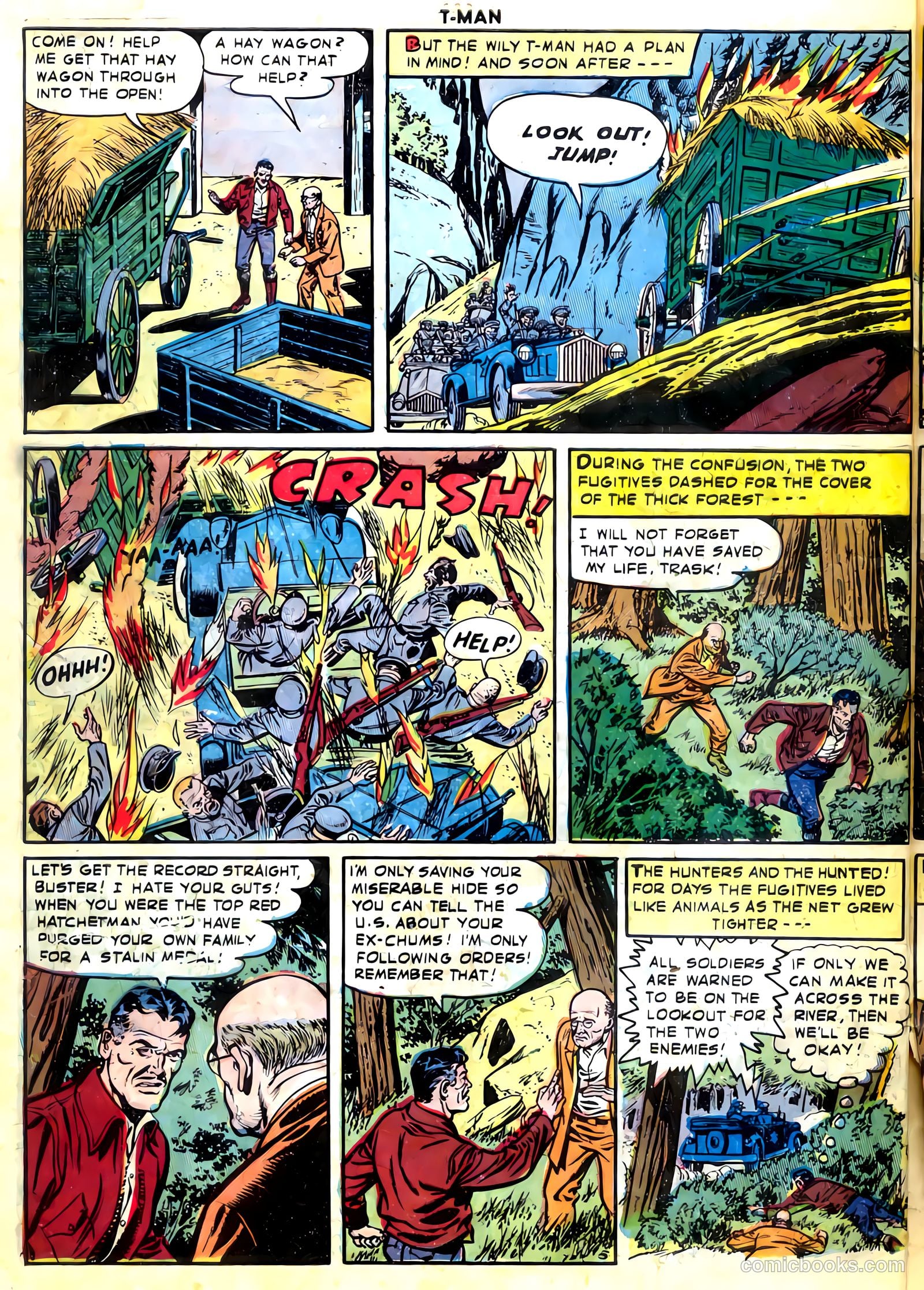 T-Man #16 (1954) — page 30 of 36