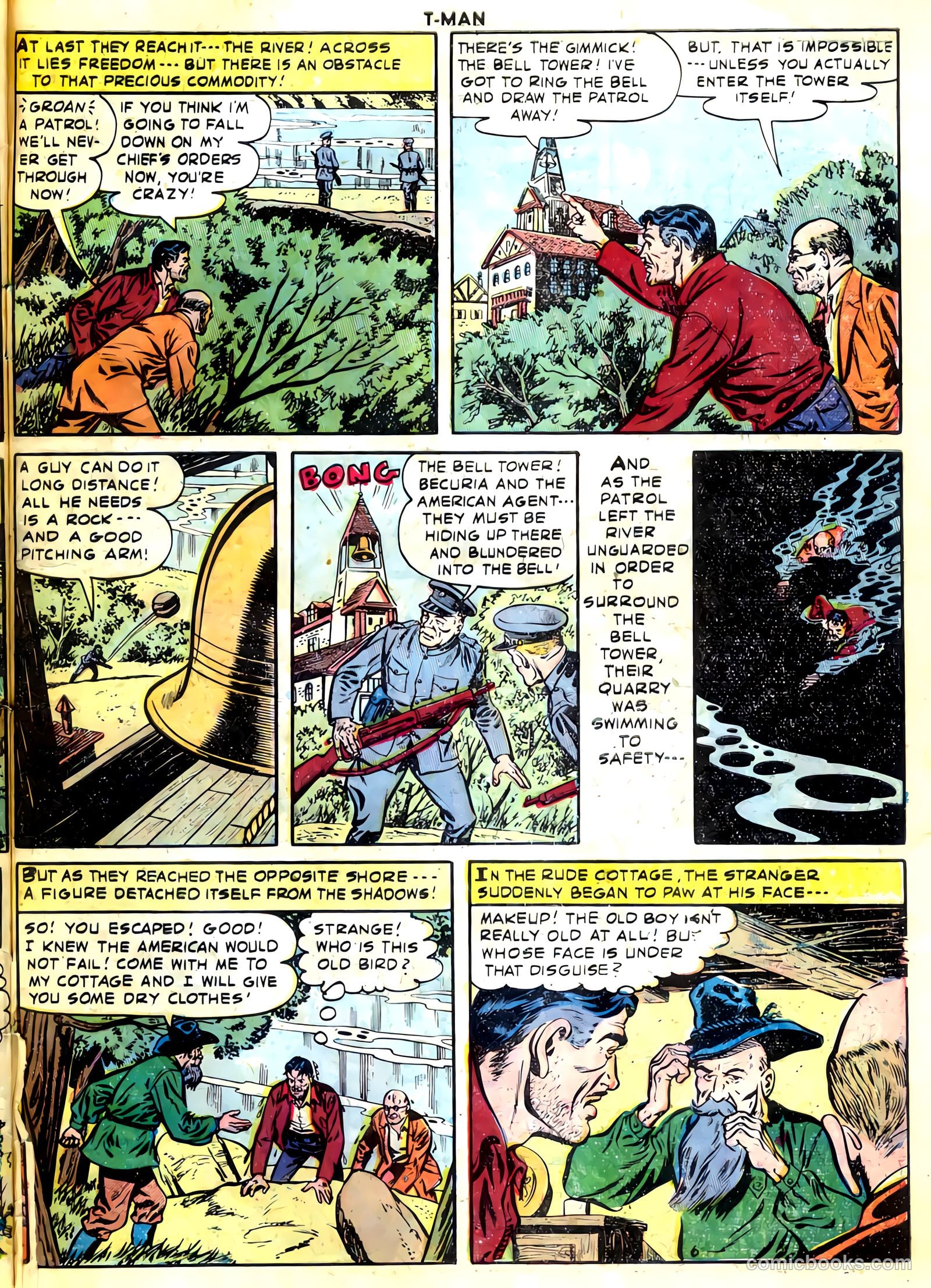 T-Man #16 (1954) — page 31 of 36