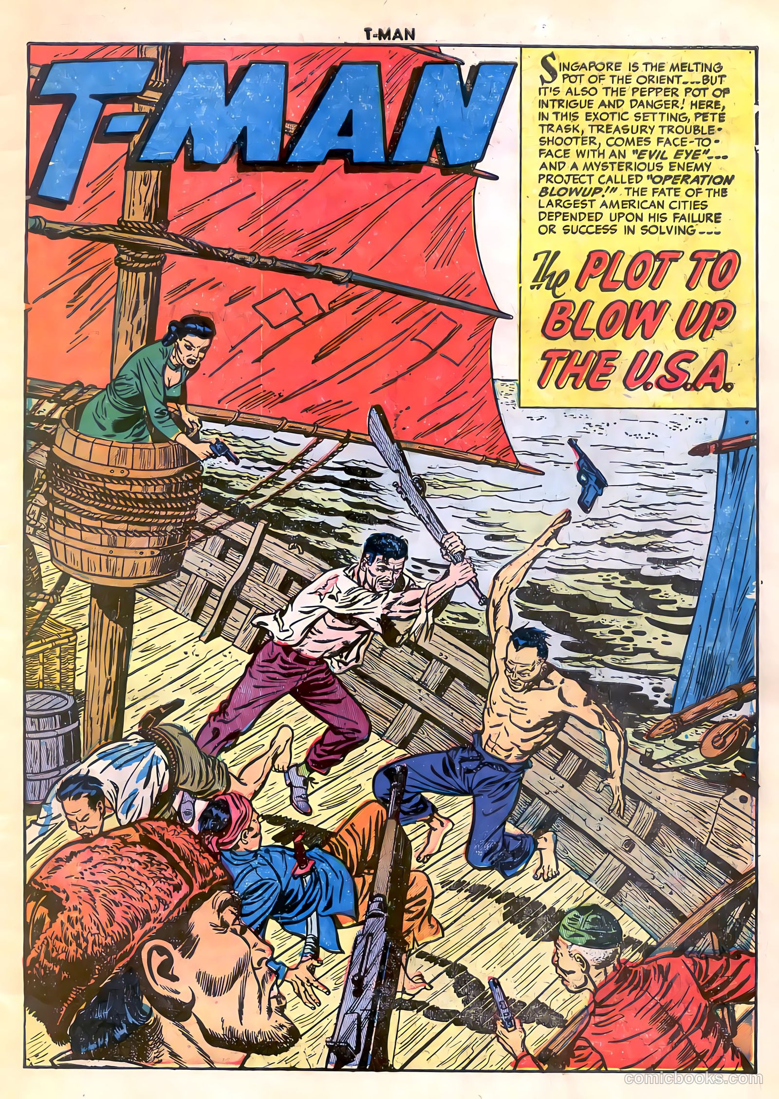 T-Man #17 (1954) — page 3 of 36