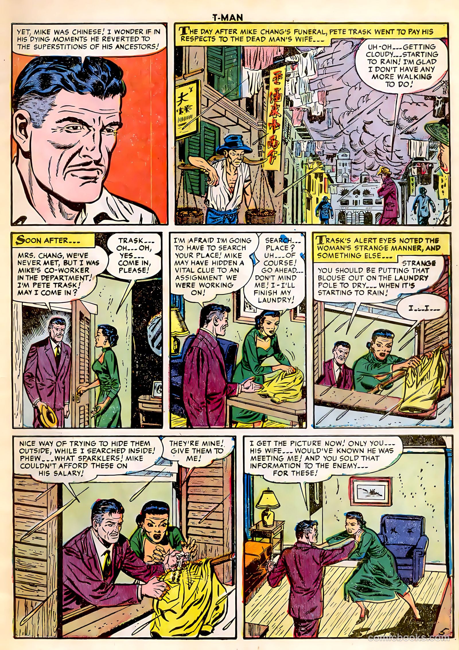 T-Man #17 (1954) — page 7 of 36