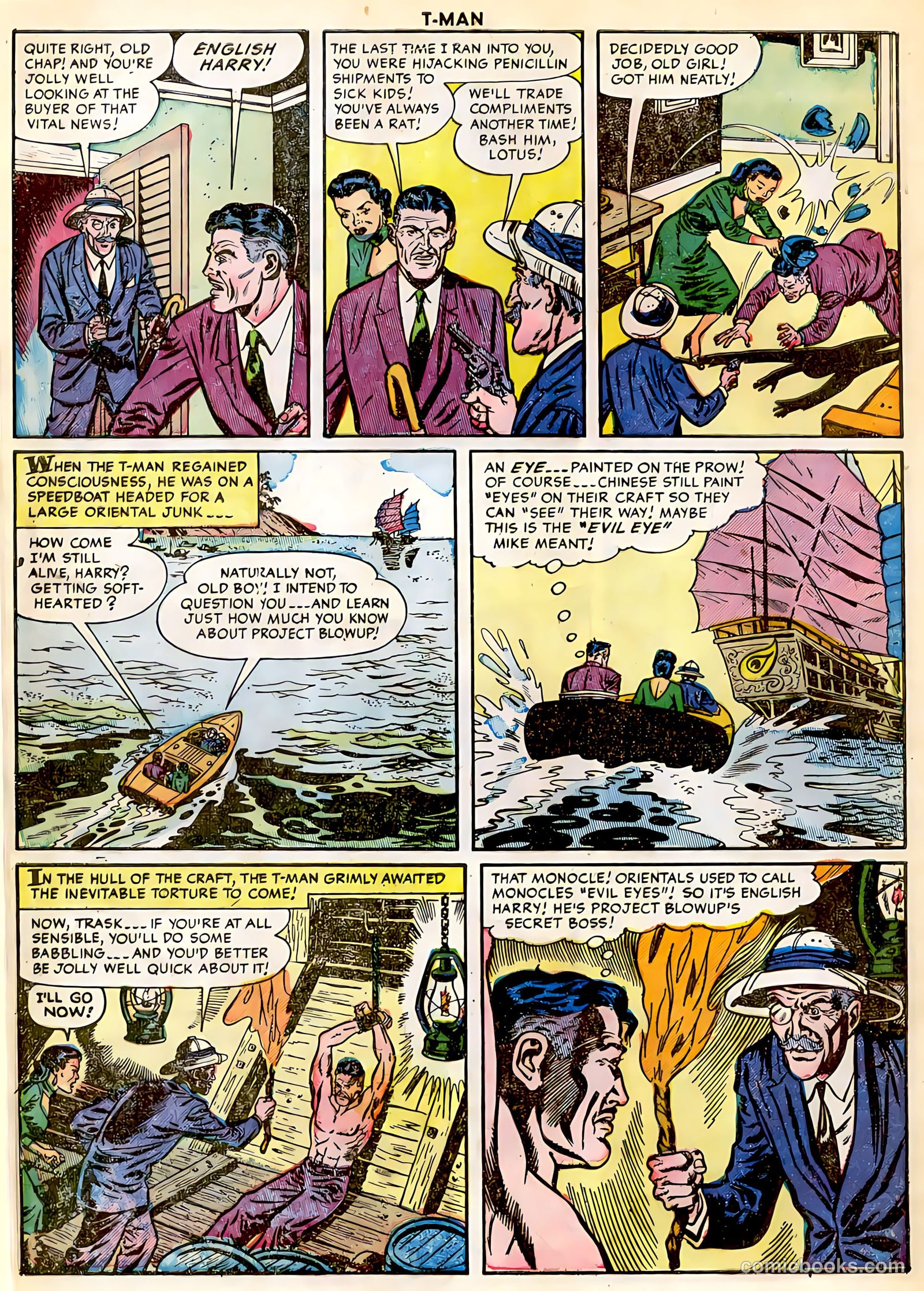 T-Man #17 (1954) — page 8 of 36