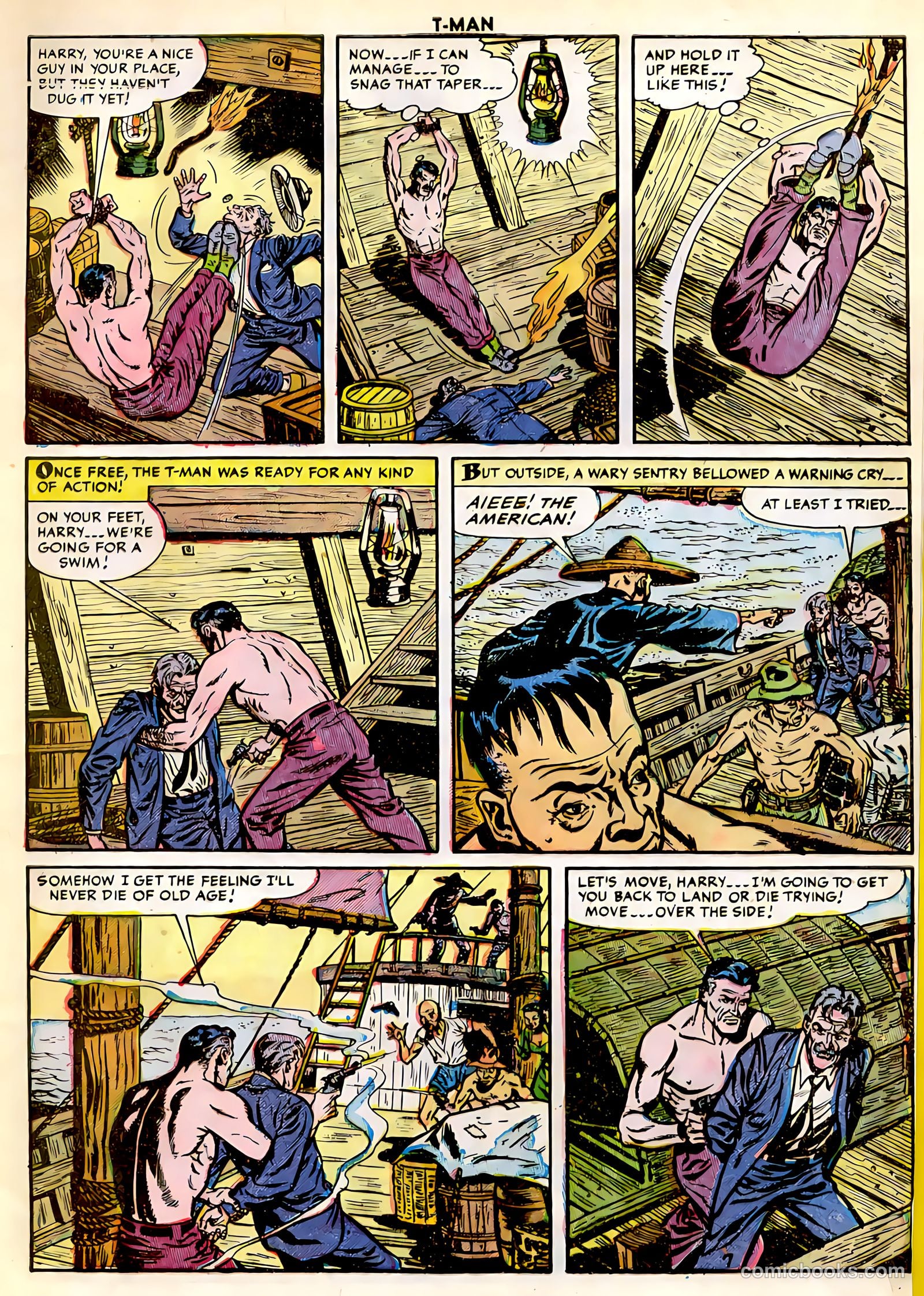 T-Man #17 (1954) — page 9 of 36