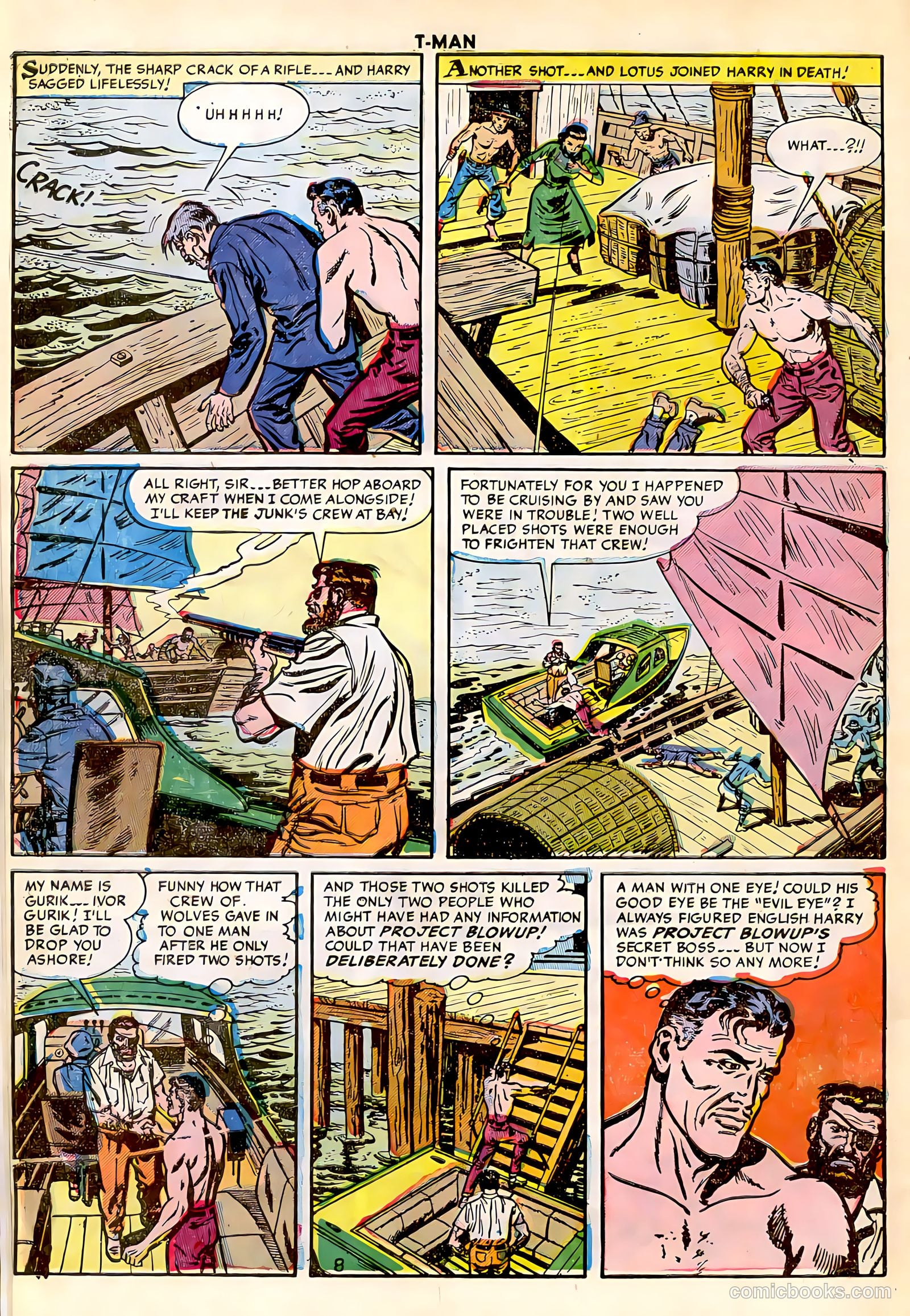 T-Man #17 (1954) — page 10 of 36