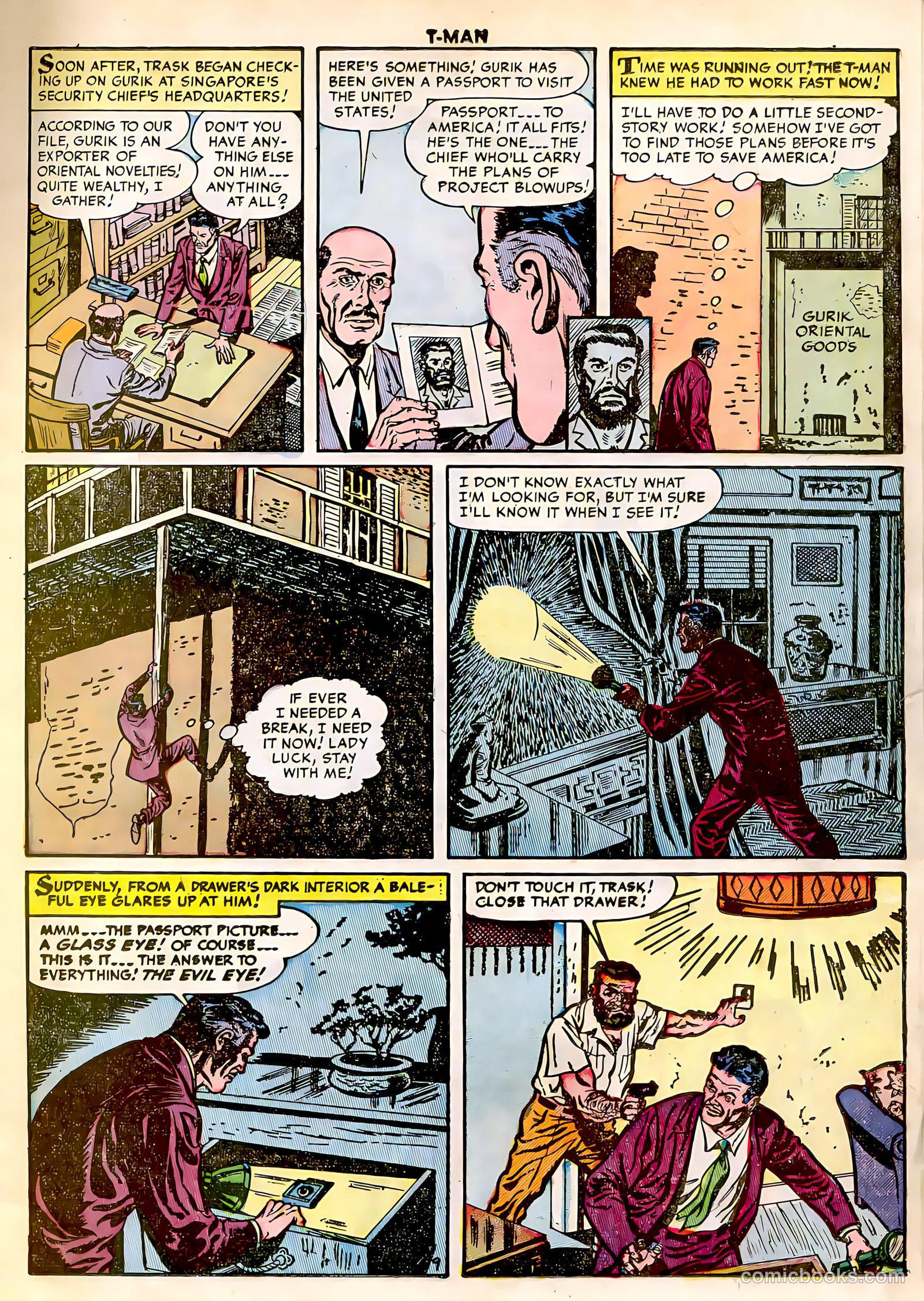 T-Man #17 (1954) — page 11 of 36