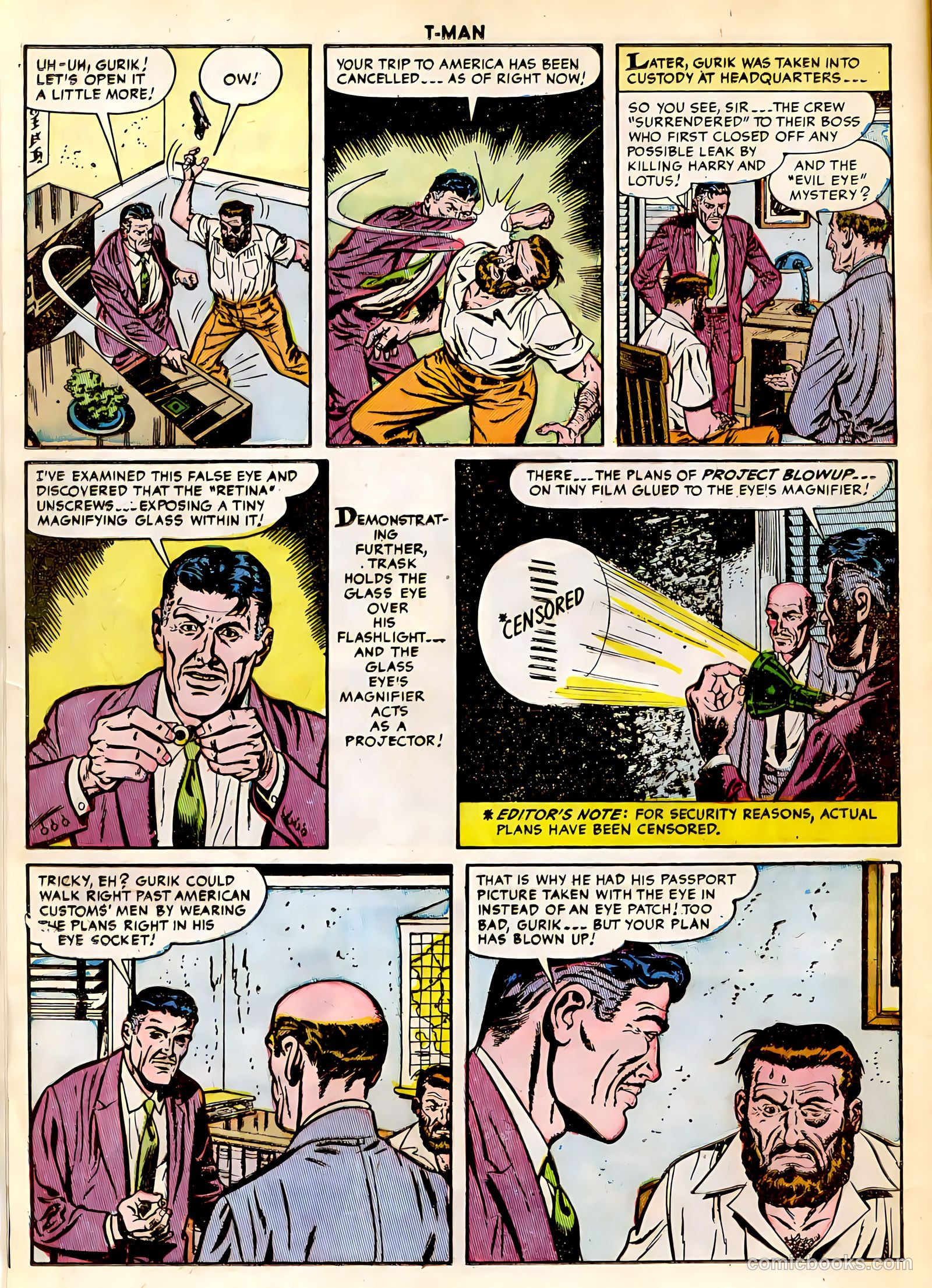 T-Man #17 (1954) — page 12 of 36