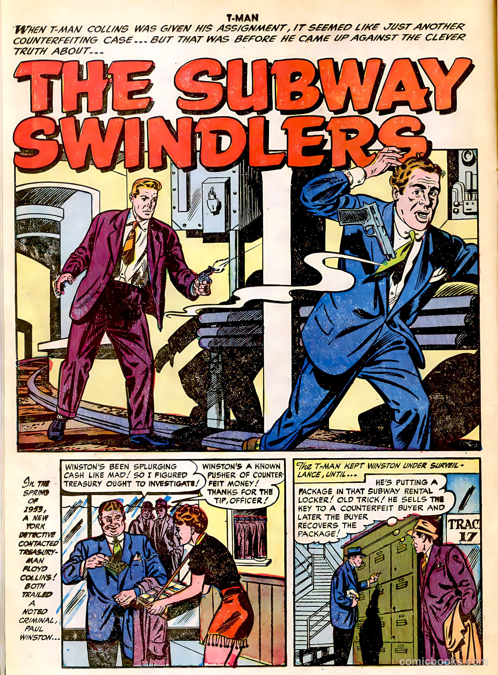 T-Man #17 (1954) — page 14 of 36