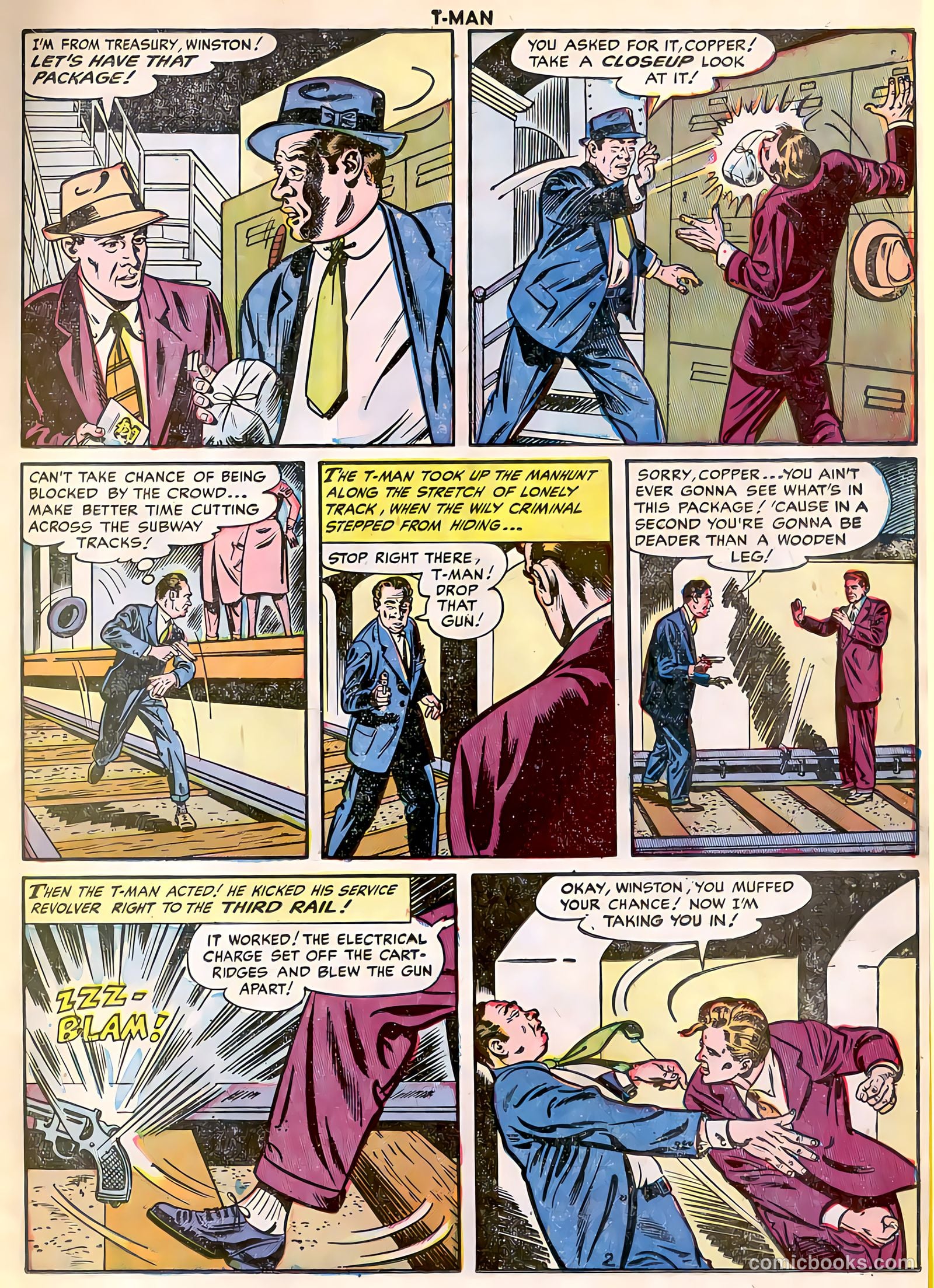 T-Man #17 (1954) — page 15 of 36