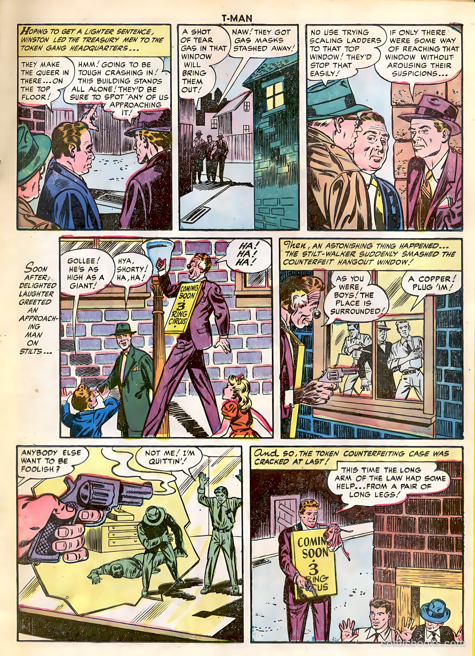 T-Man #17 (1954) — page 17 of 36