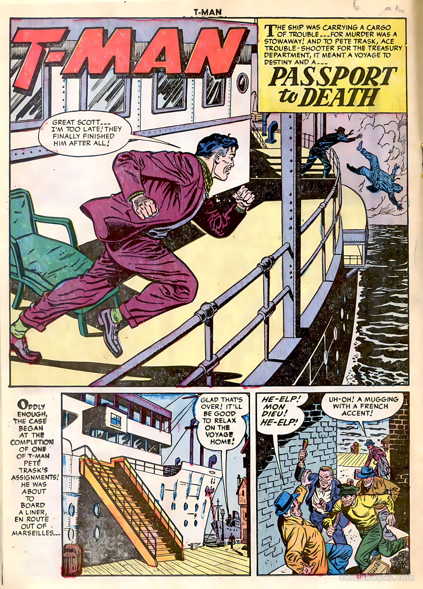 T-Man #17 (1954) — page 18 of 36