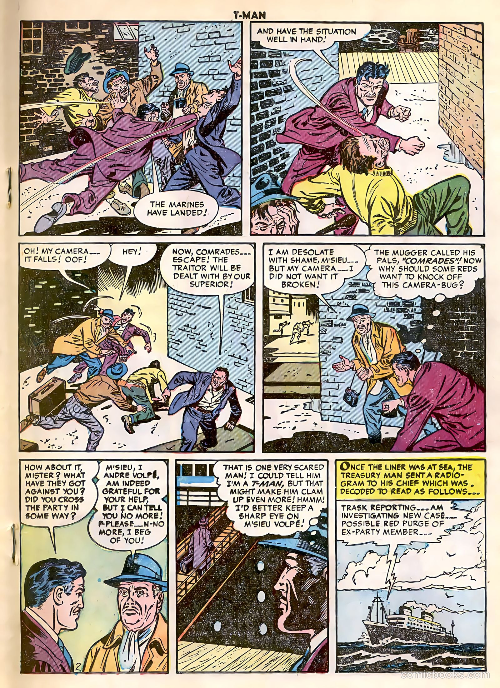 T-Man #17 (1954) — page 19 of 36
