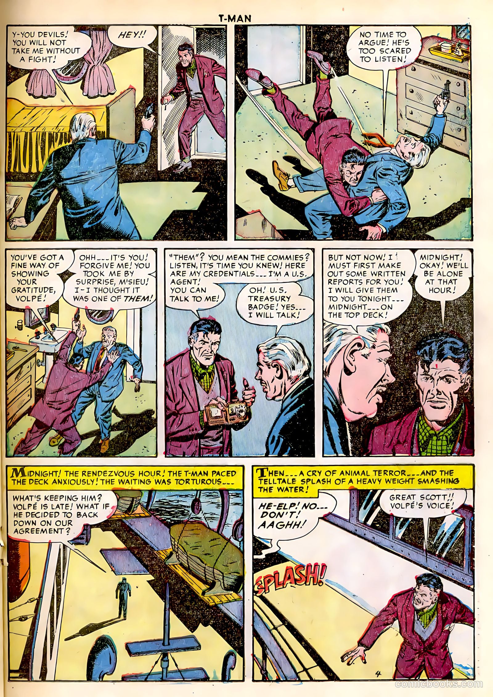T-Man #17 (1954) — page 21 of 36