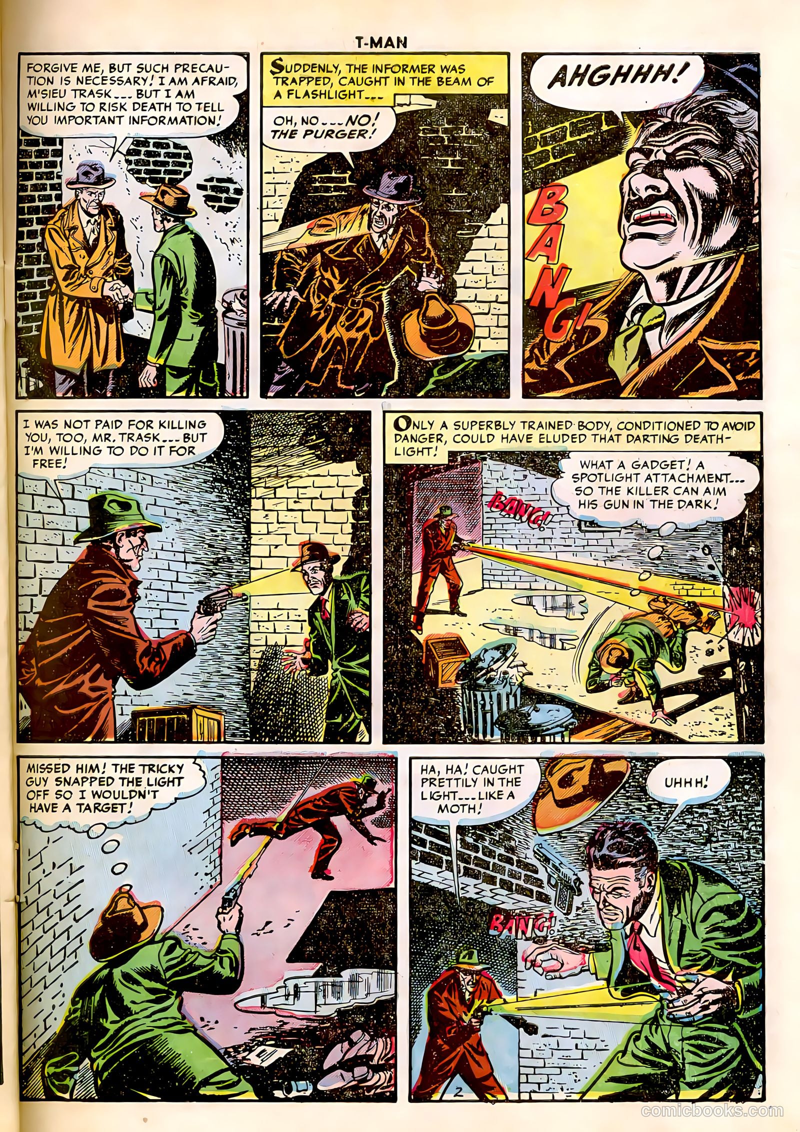 T-Man #17 (1954) — page 27 of 36