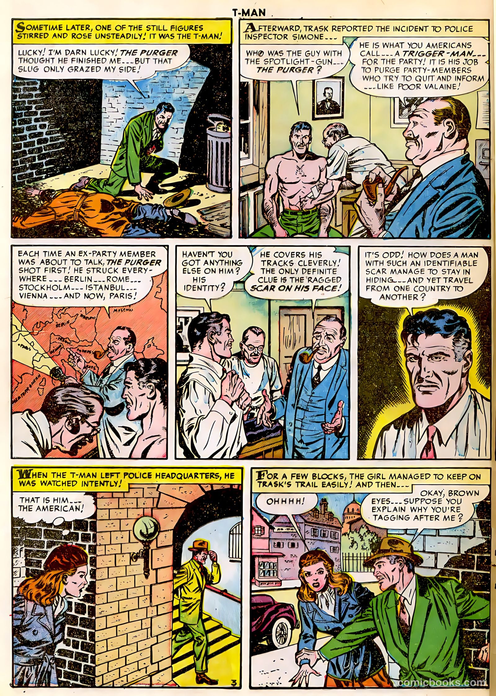 T-Man #17 (1954) — page 28 of 36