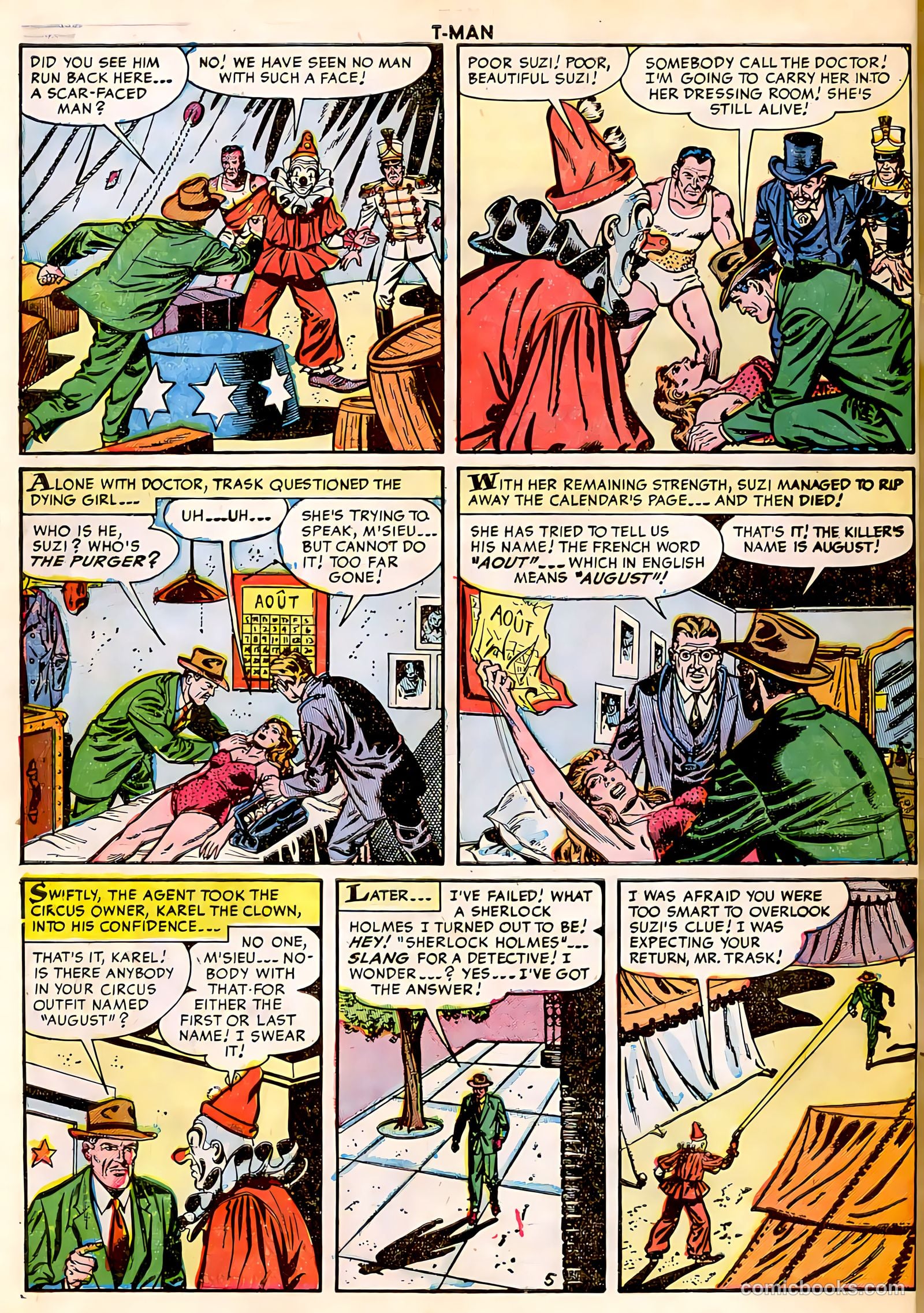 T-Man #17 (1954) — page 30 of 36