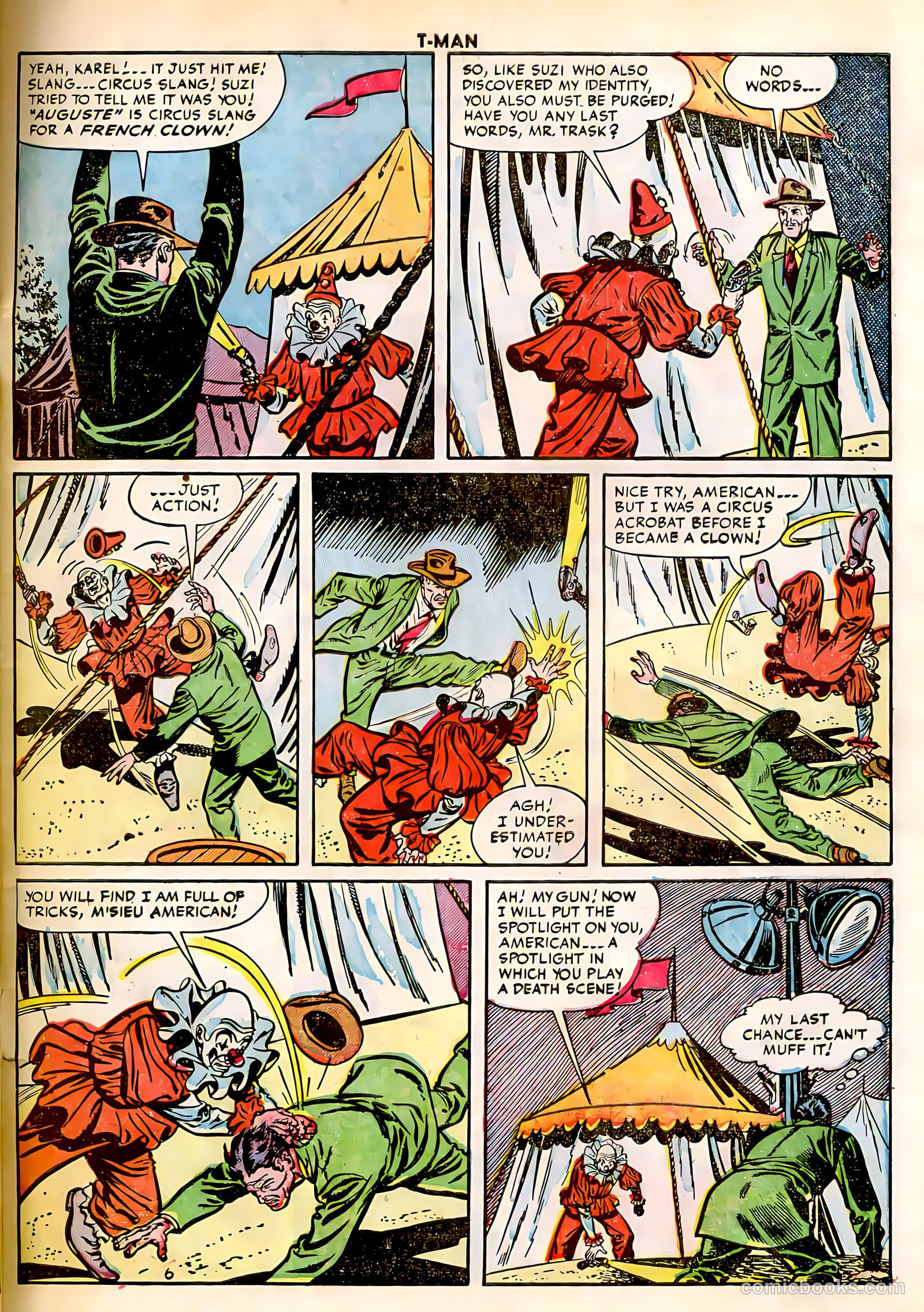 T-Man #17 (1954) — page 31 of 36